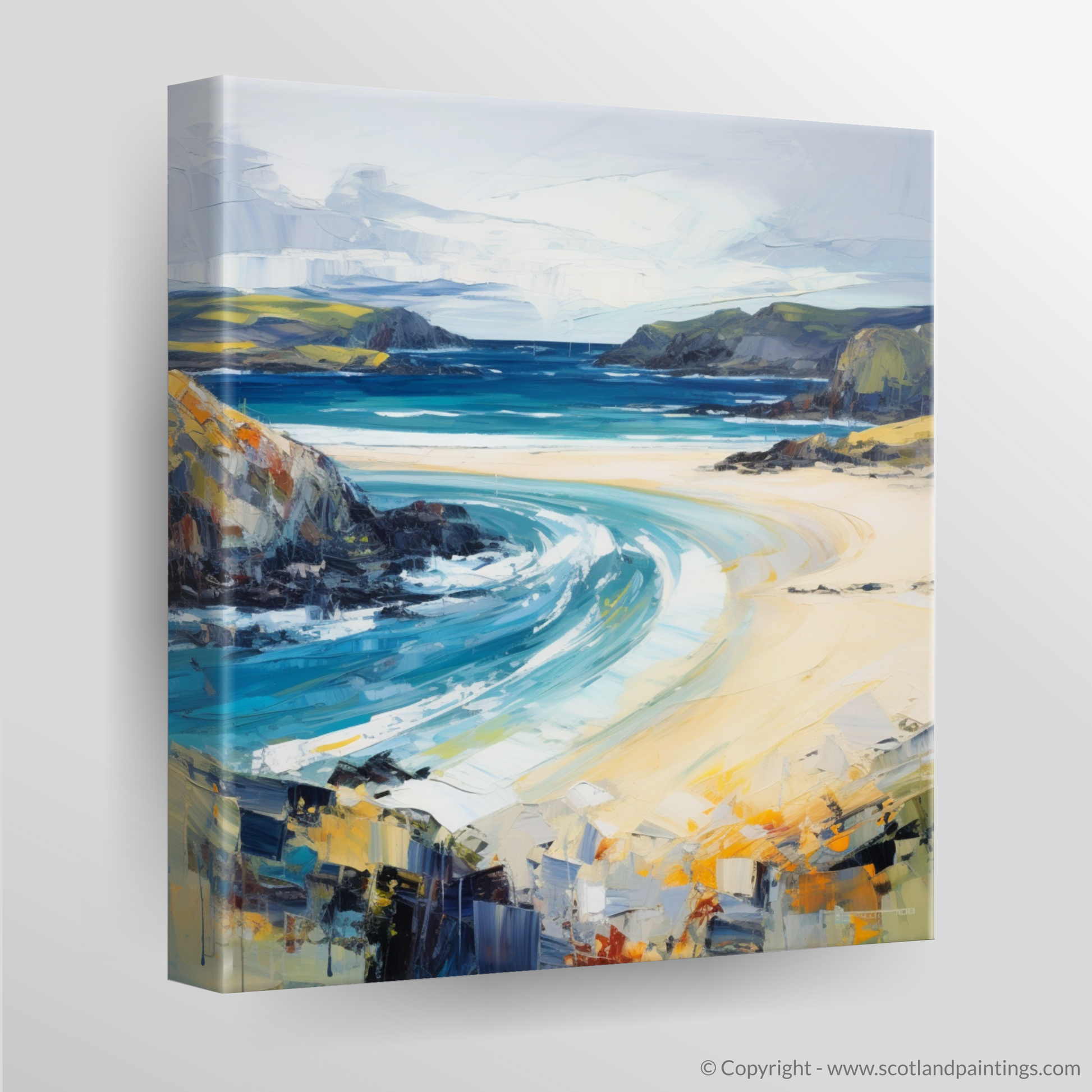 Canvas Print of Durness Beach, Sutherland