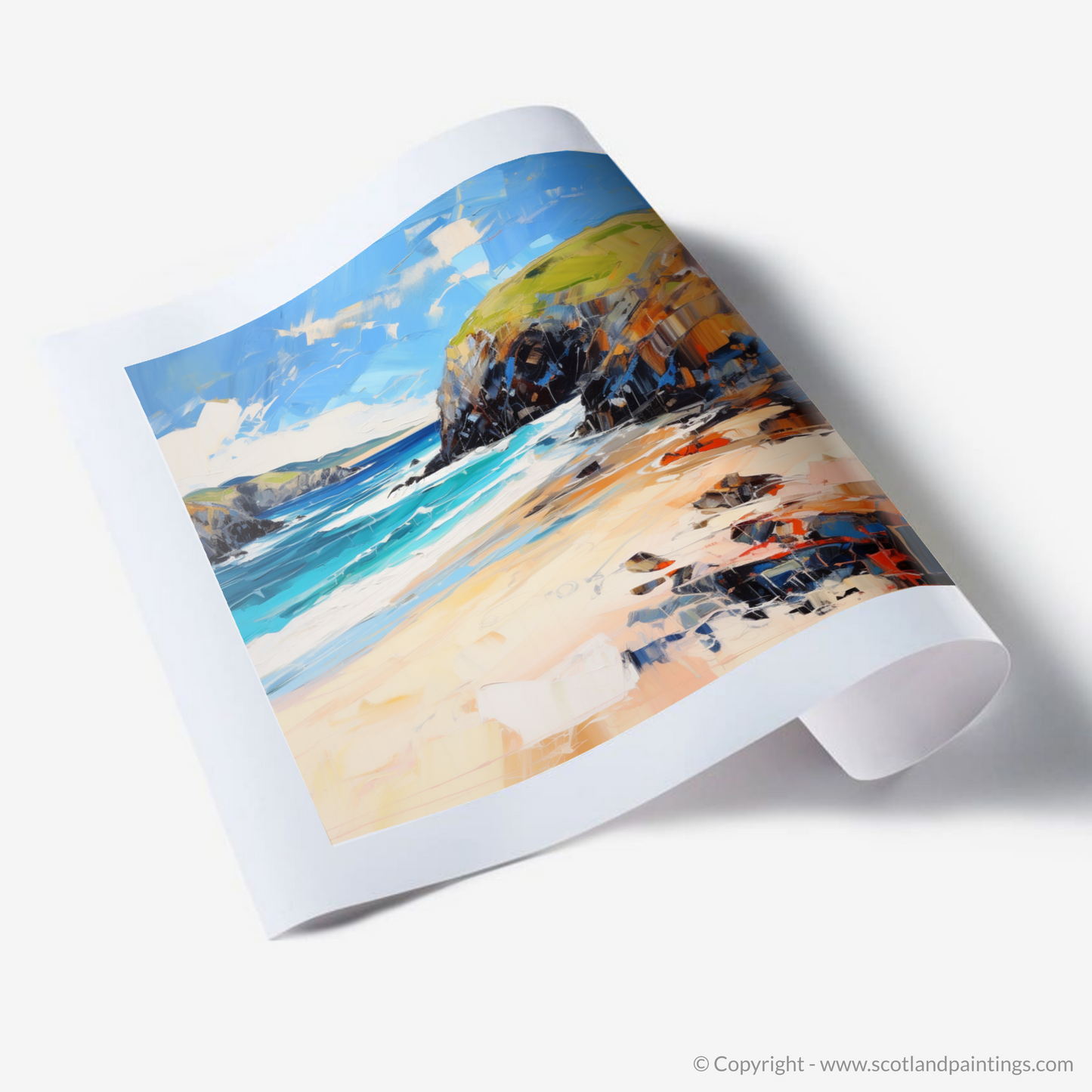 Art Print of Durness Beach, Sutherland