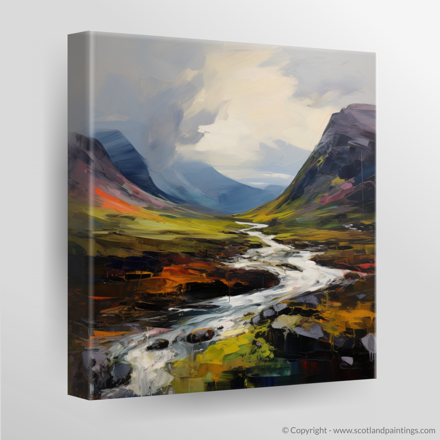 Canvas Print of Meall Greigh