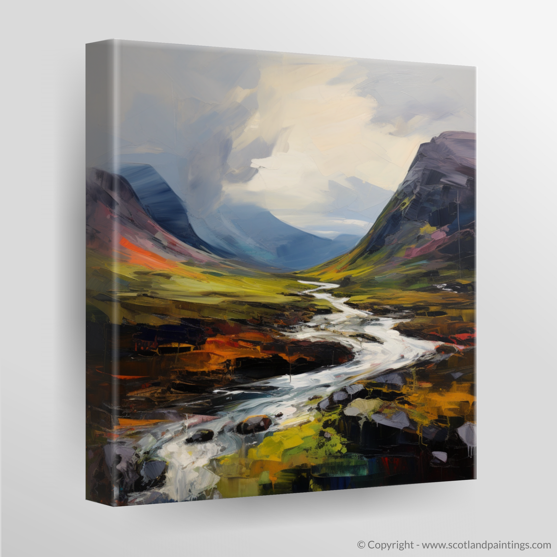 Canvas Print of Meall Greigh