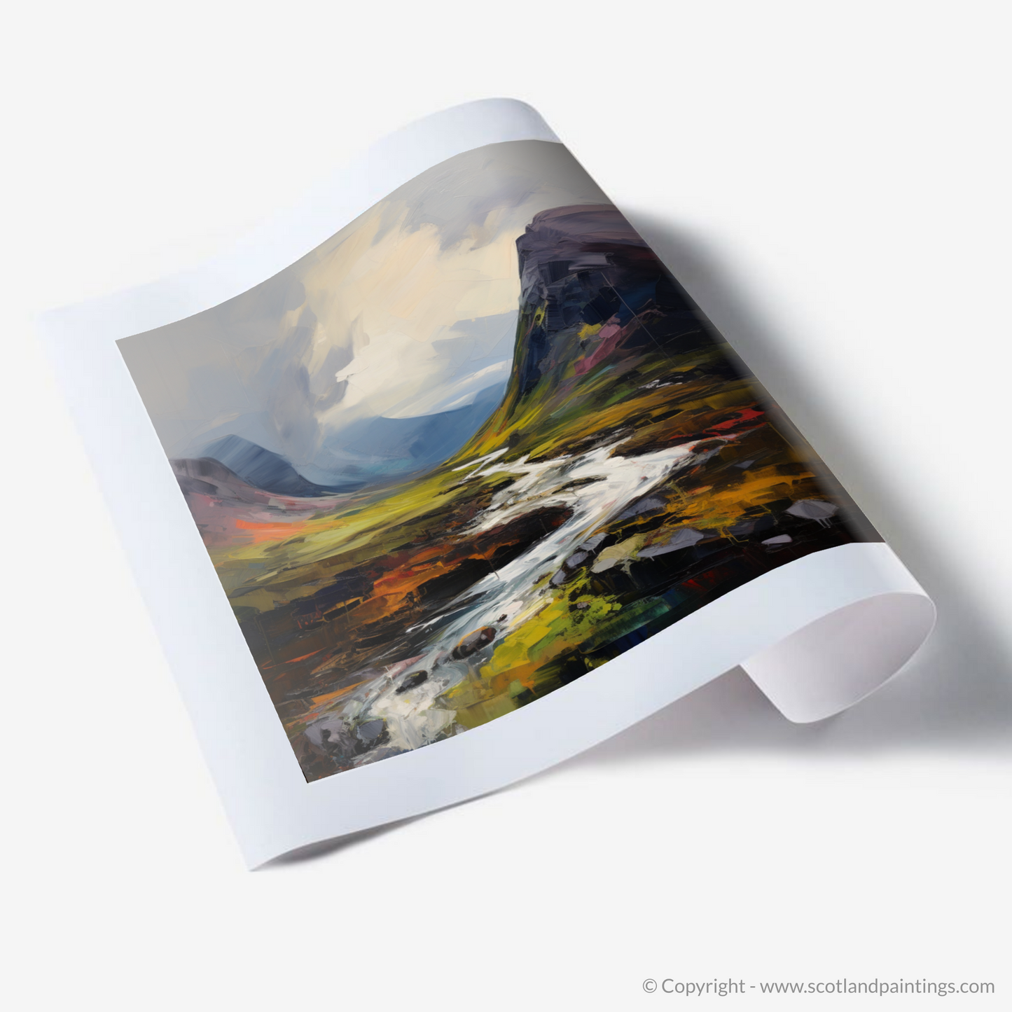 Art Print of Meall Greigh