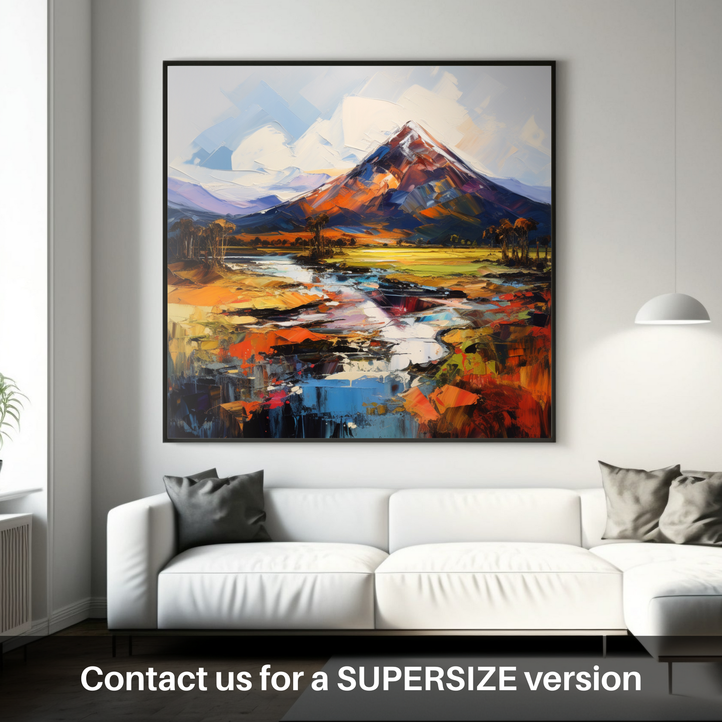 Huge supersize print of Schiehallion, Perth and Kinross