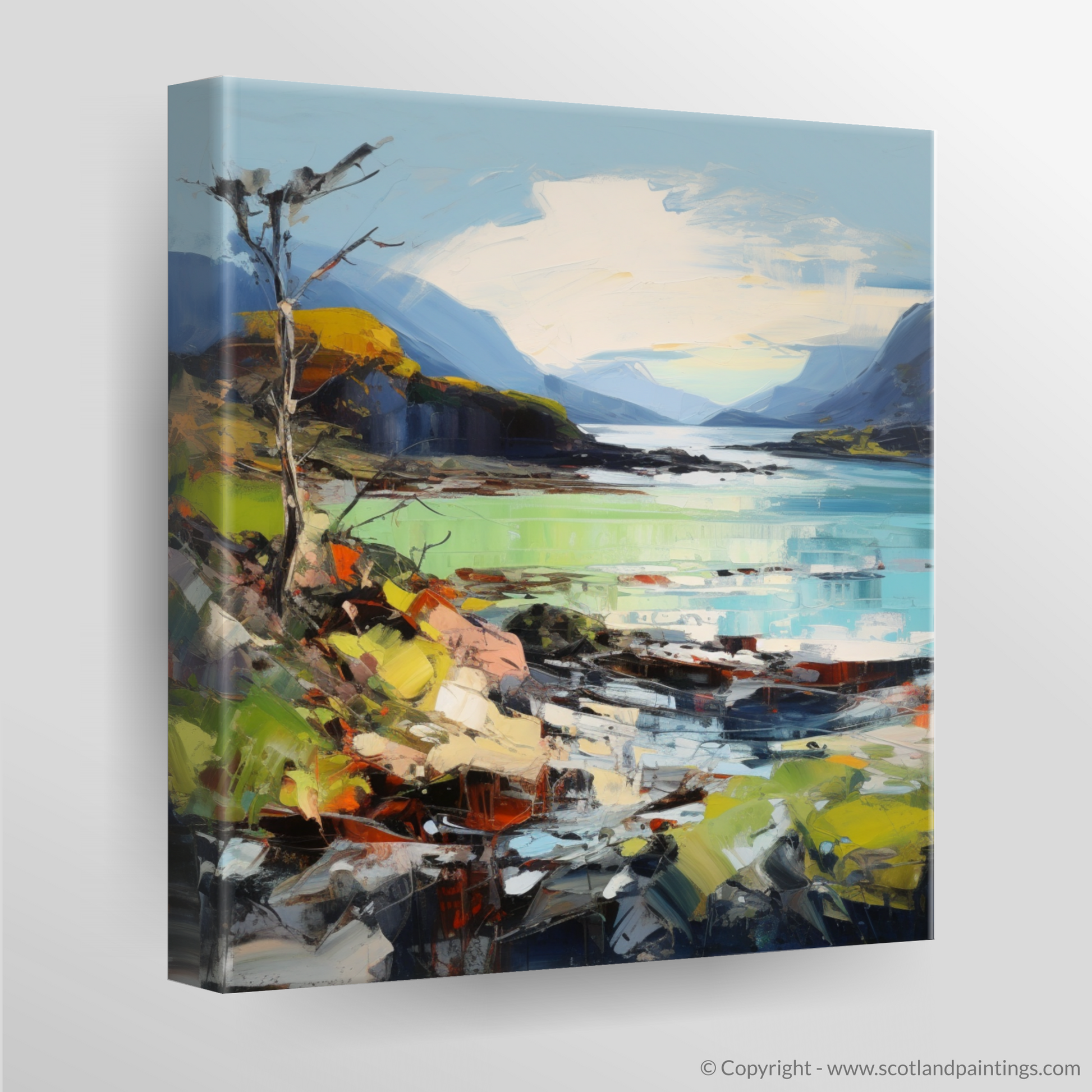 Canvas Print of Ardtun Bay, Isle of Mull