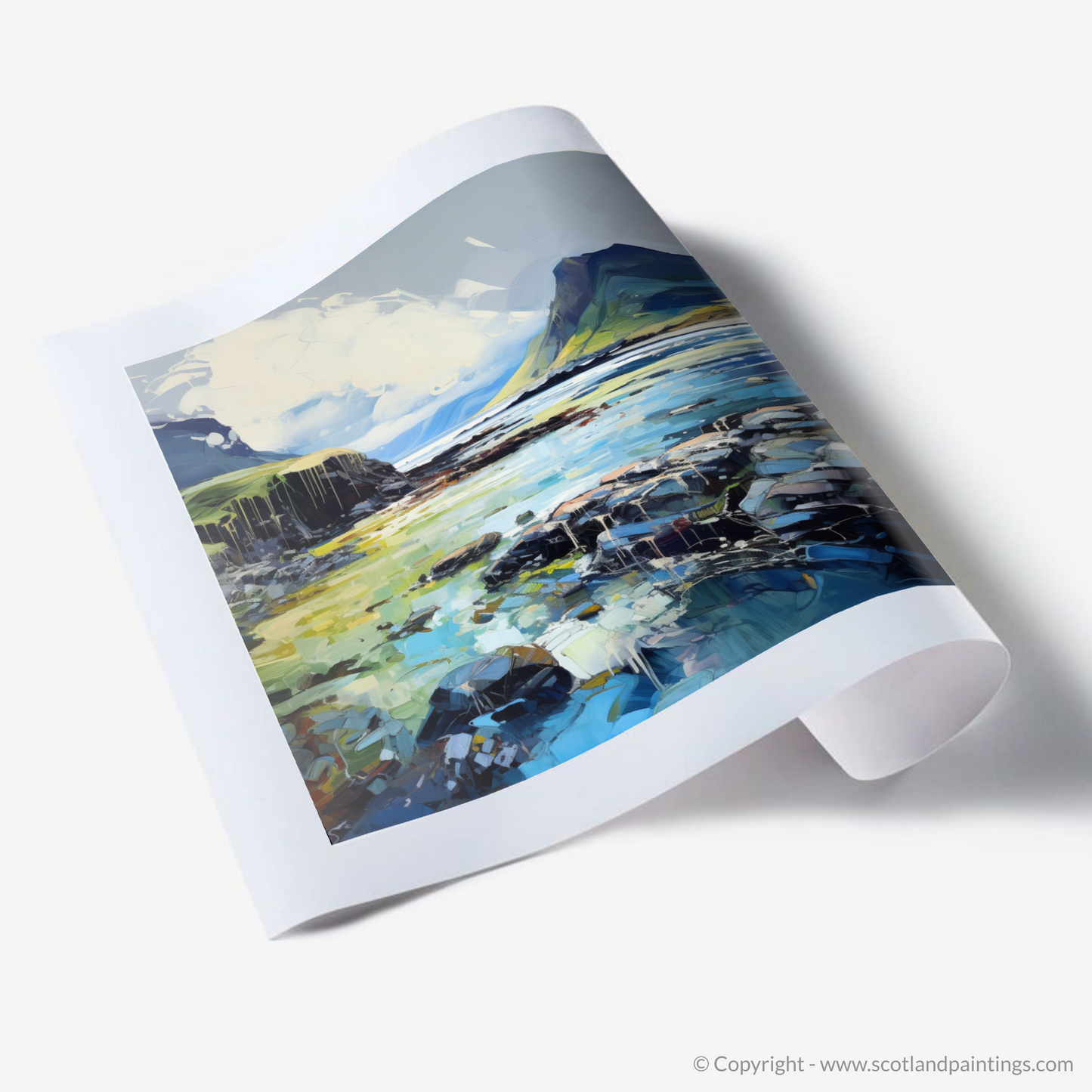 Art Print of Ardtun Bay, Isle of Mull