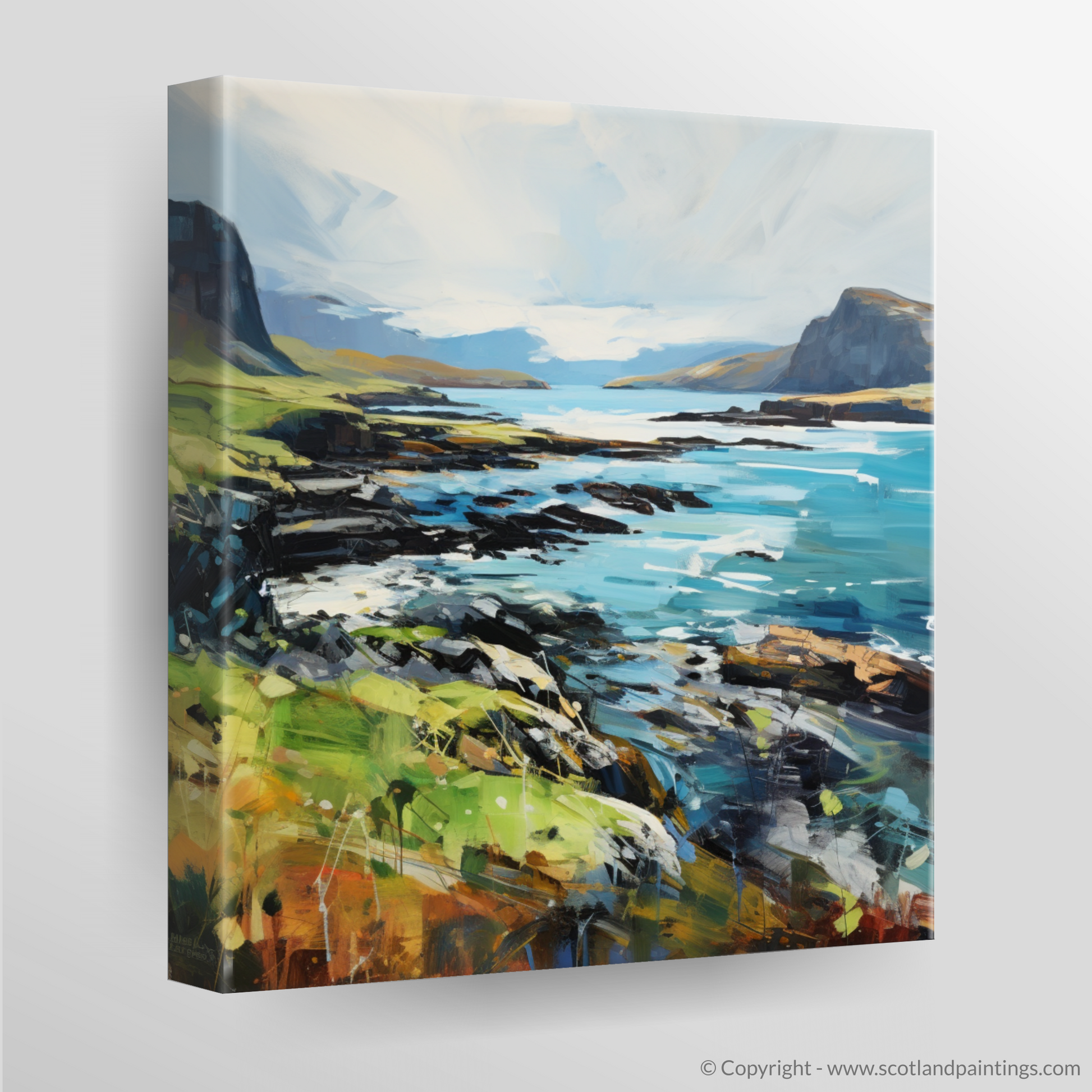 Canvas Print of Ardtun Bay, Isle of Mull