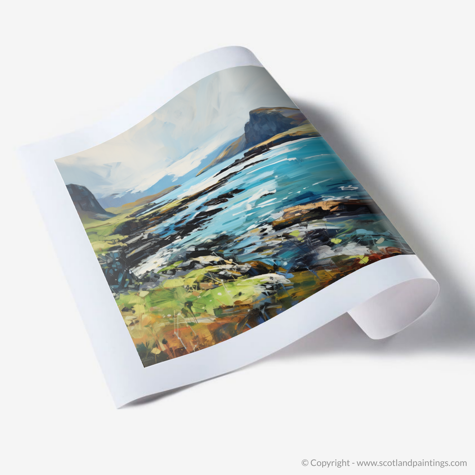 Art Print of Ardtun Bay, Isle of Mull