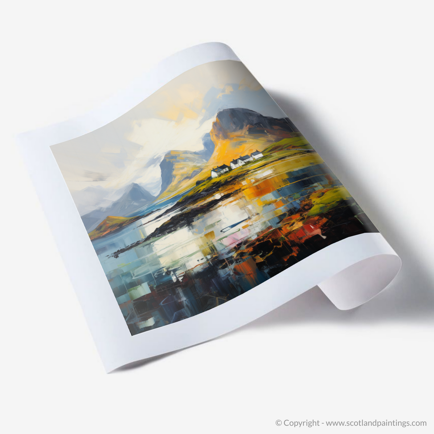 Art Print of Isle of Rum, Inner Hebrides