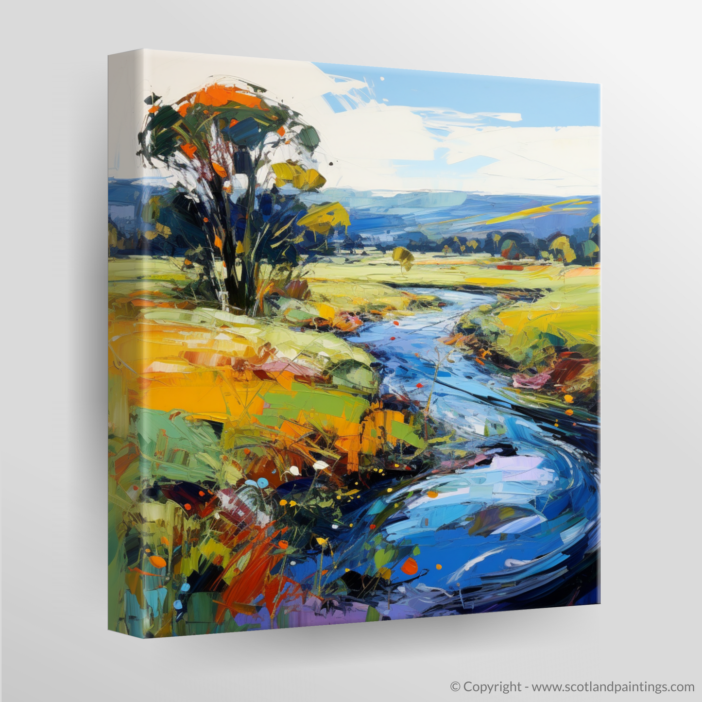 Canvas Print of River Don, Aberdeenshire