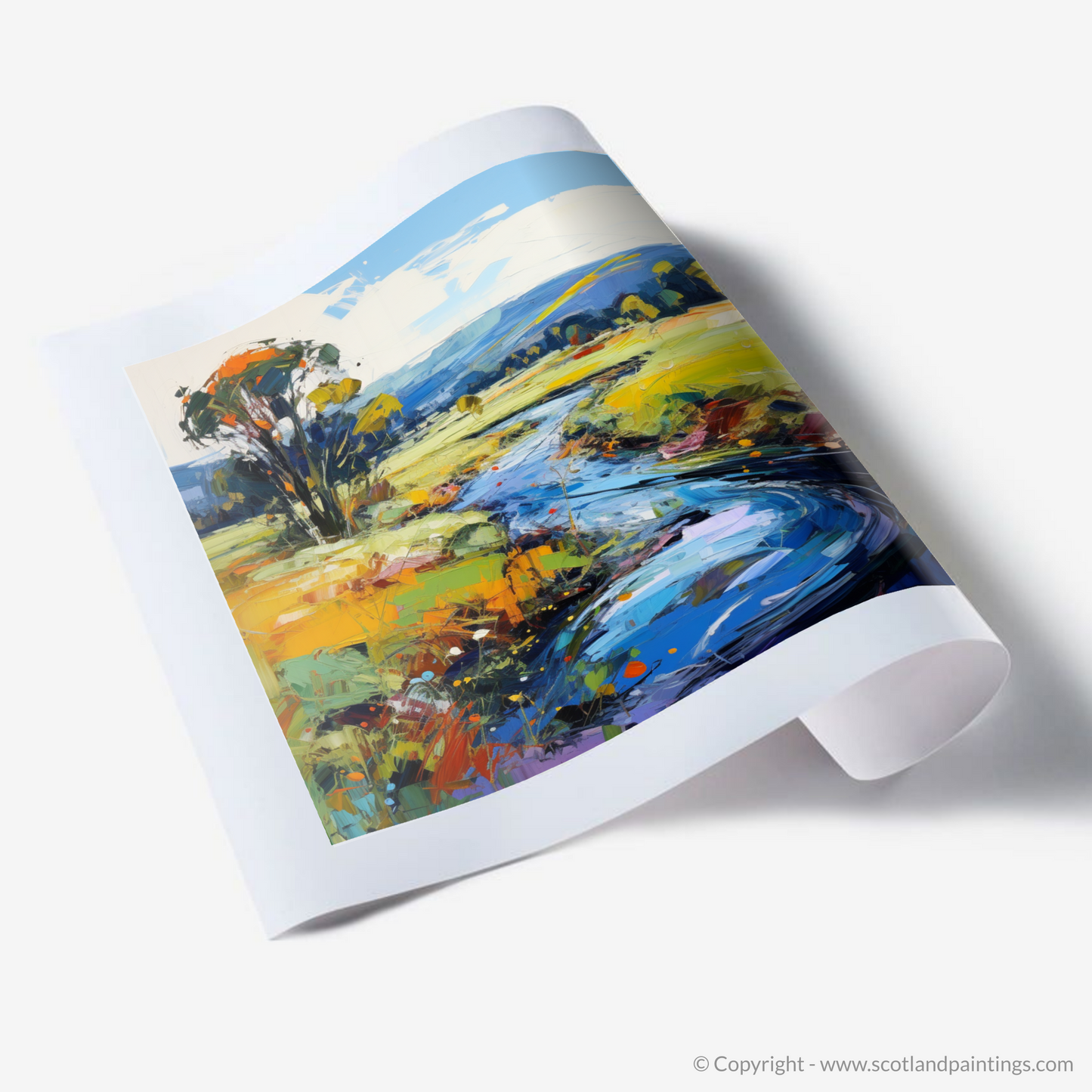 Art Print of River Don, Aberdeenshire