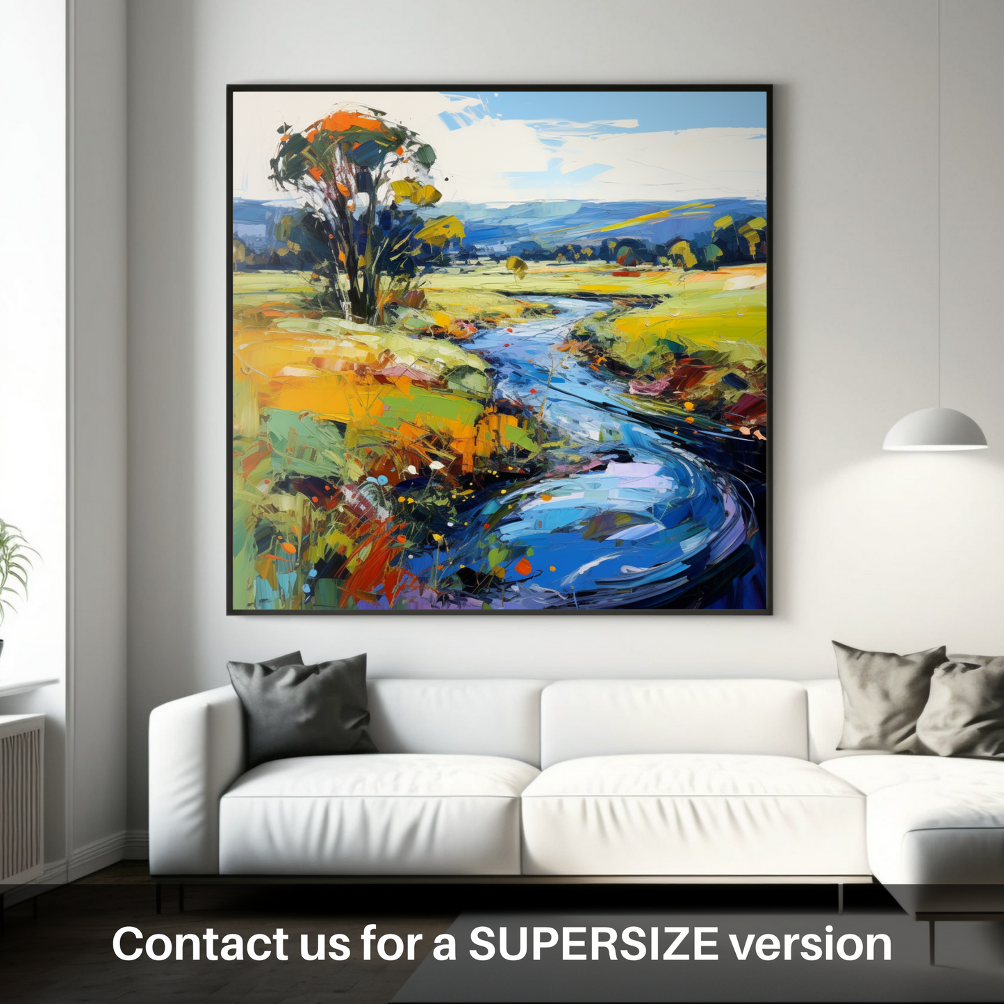 Huge supersize print of River Don, Aberdeenshire