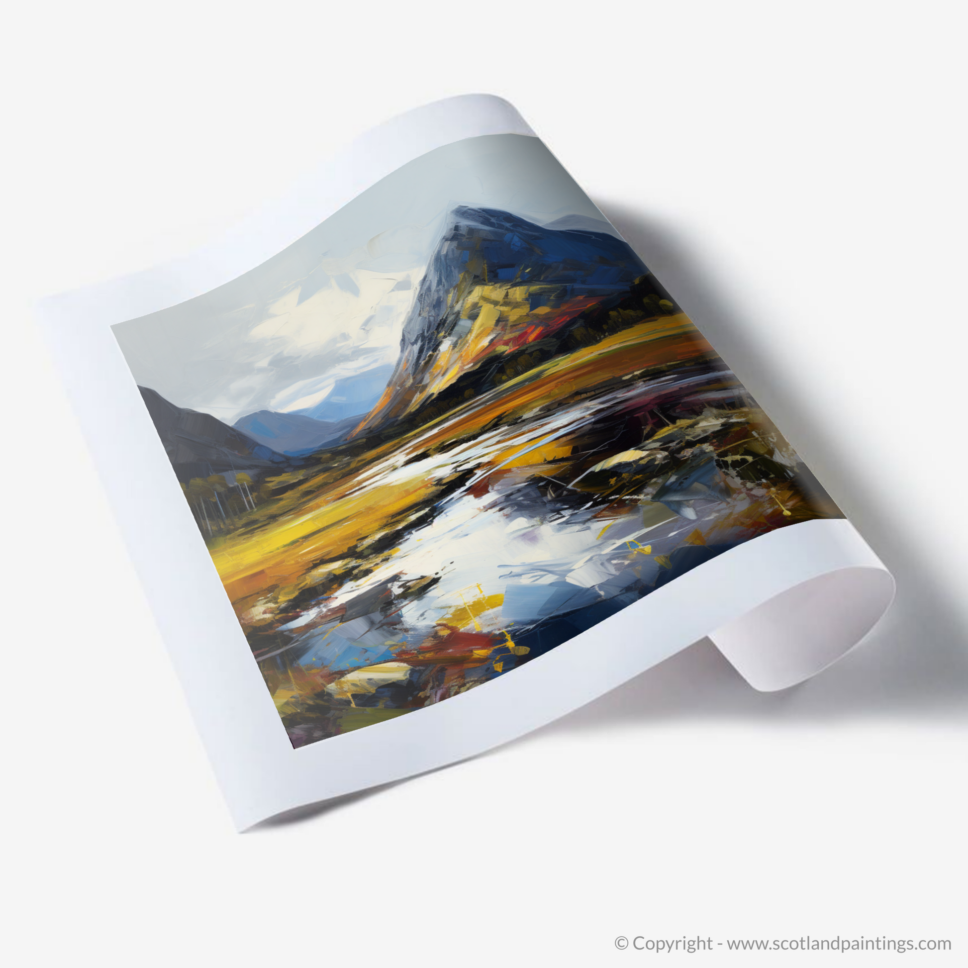 Art Print of Glencoe, Argyll and Bute