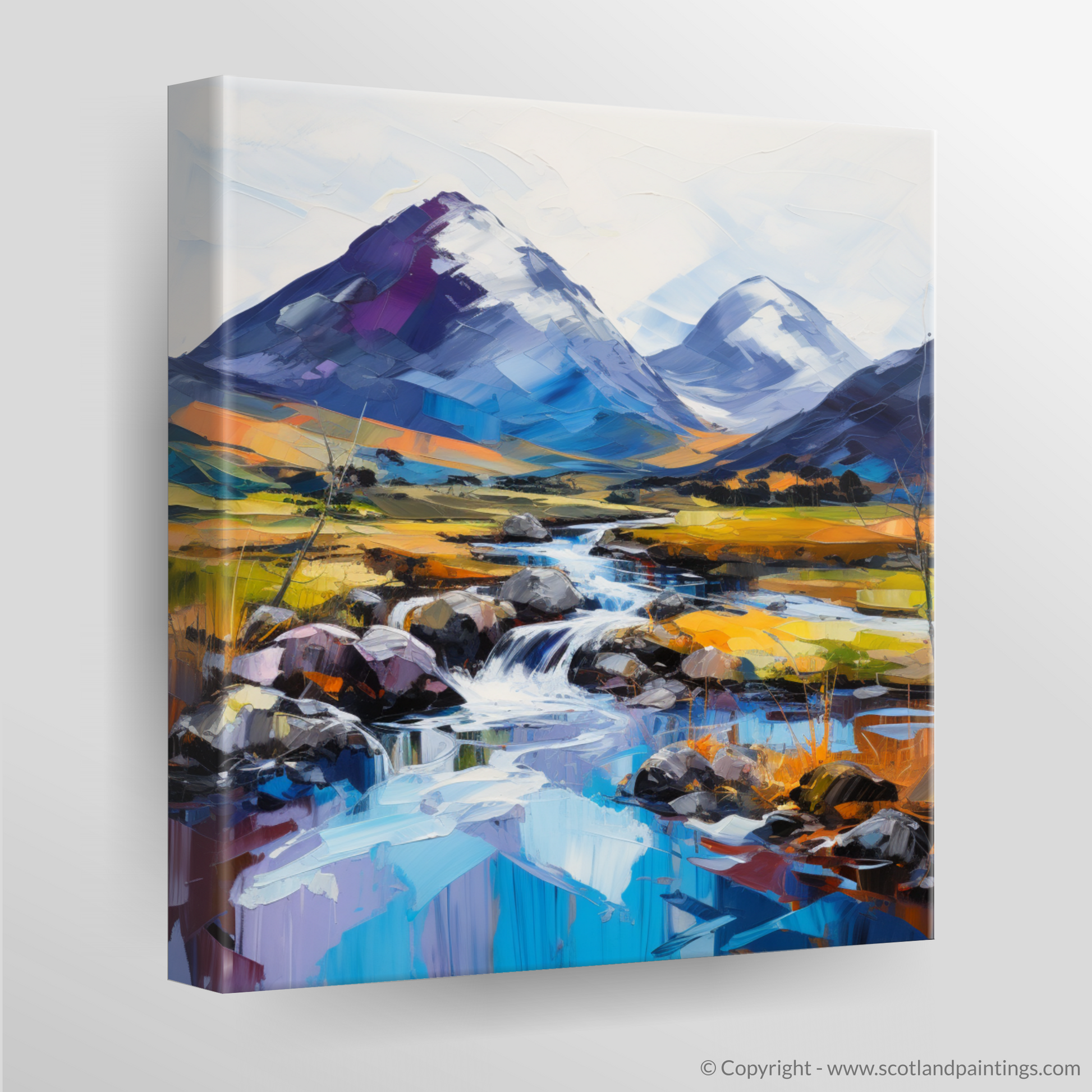 Canvas Print of Glen Sannox, Isle of Arran