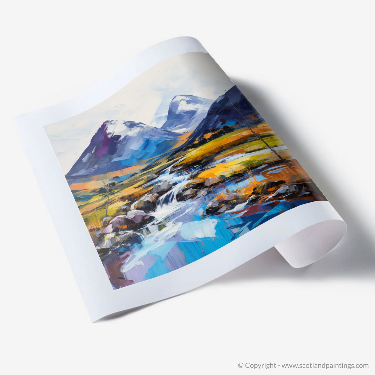 Art Print of Glen Sannox, Isle of Arran