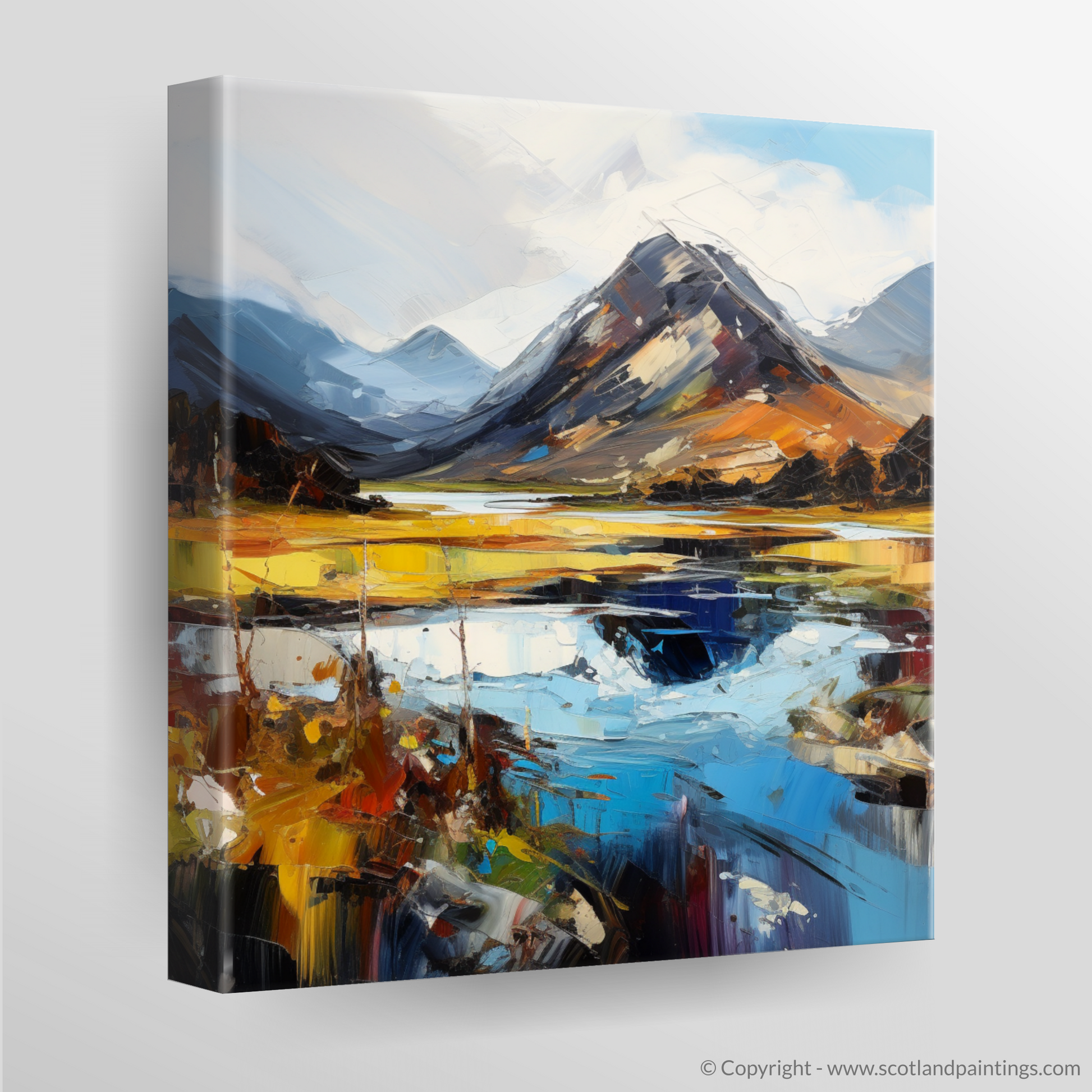 Canvas Print of Glen Sannox, Isle of Arran