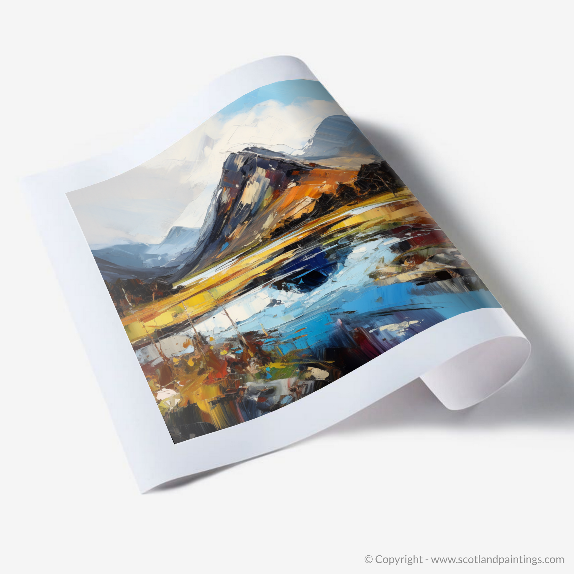 Art Print of Glen Sannox, Isle of Arran