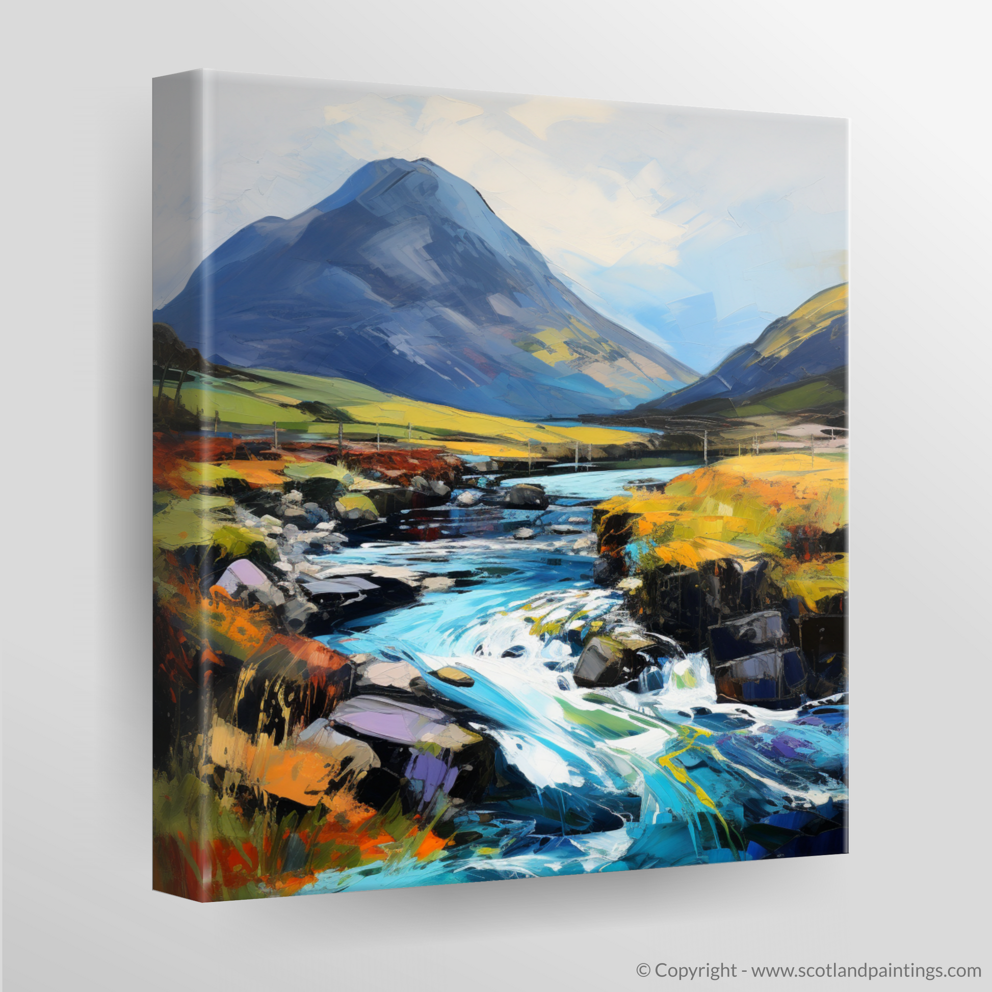 Canvas Print of Glen Sannox, Isle of Arran