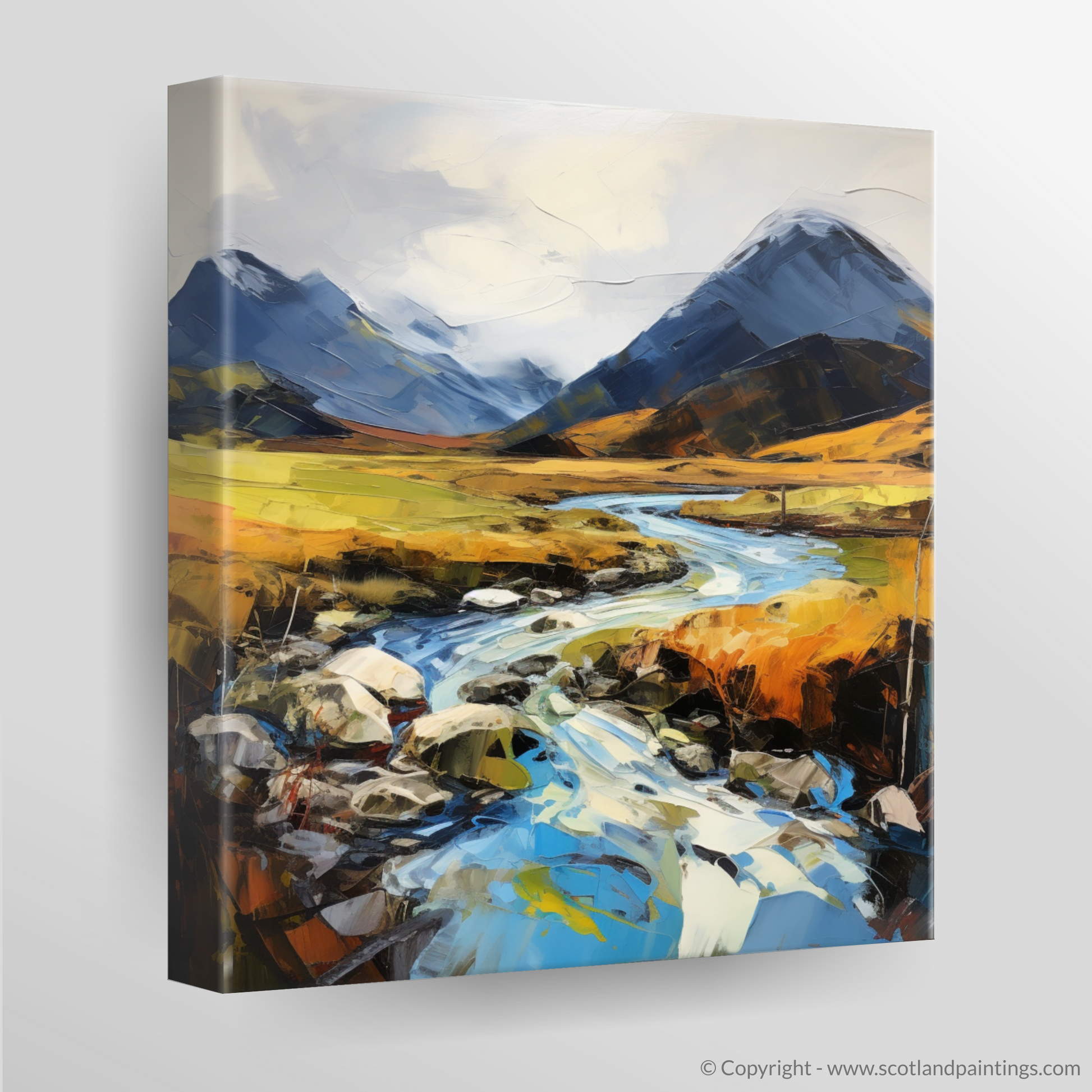 Canvas Print of Glen Sannox, Isle of Arran