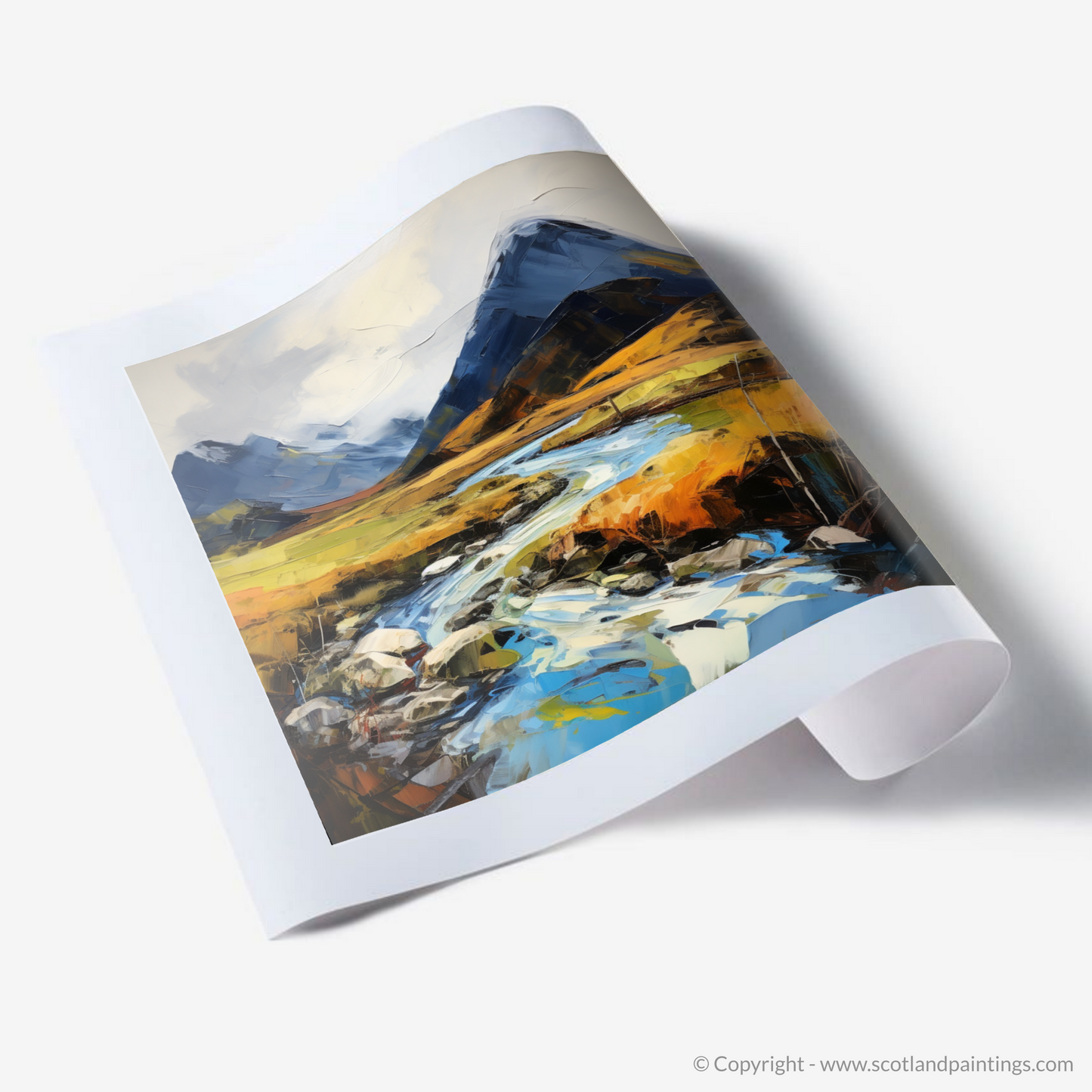 Art Print of Glen Sannox, Isle of Arran