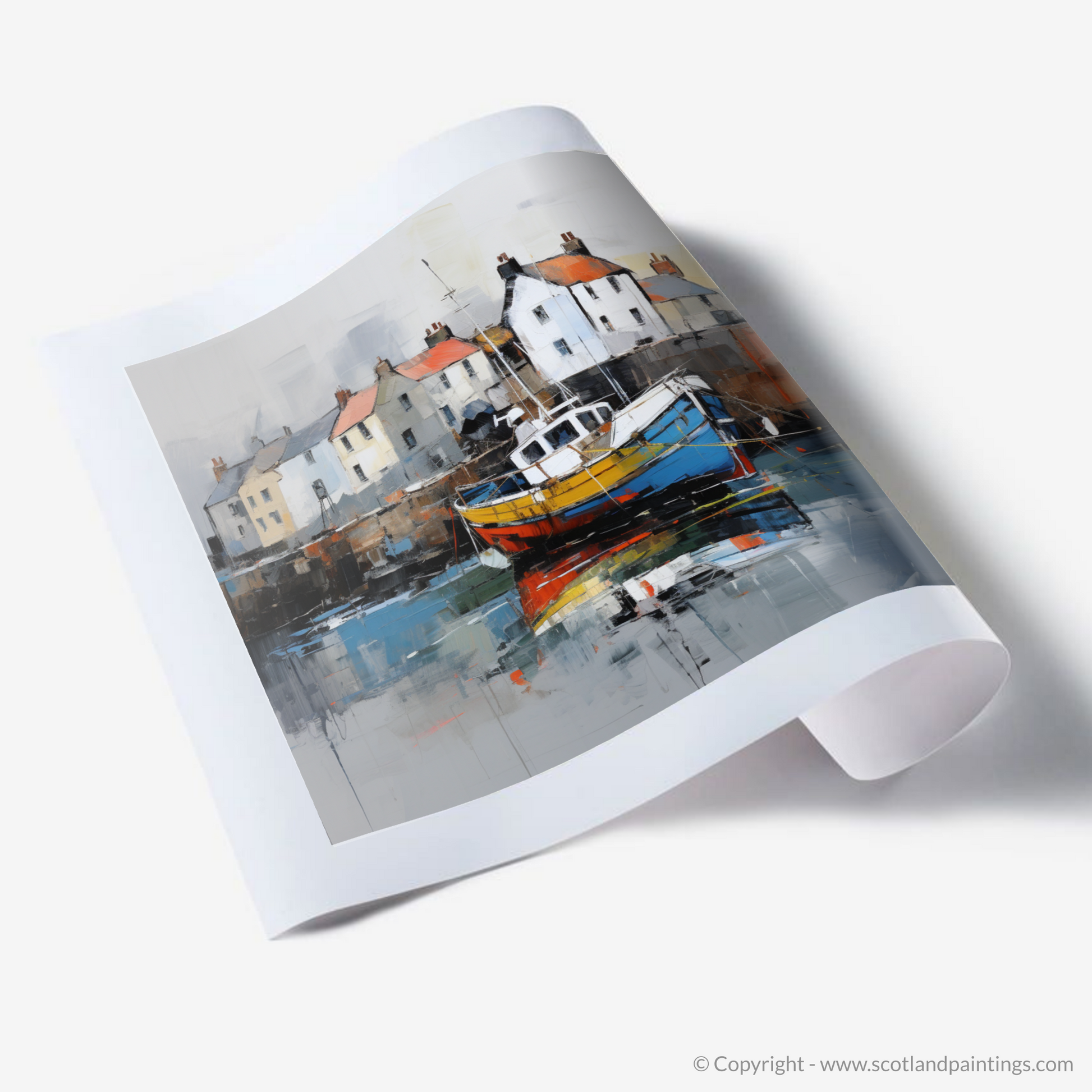 Art Print of Crail Harbour, Fife