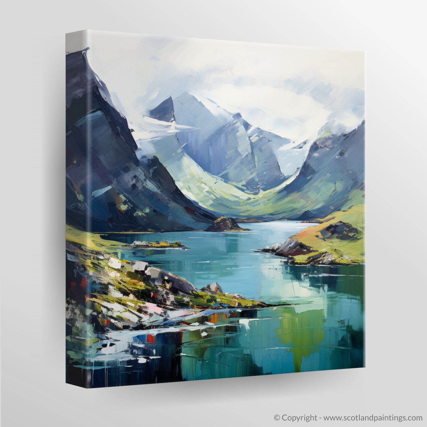 Canvas Print of Loch Coruisk, Isle of Skye