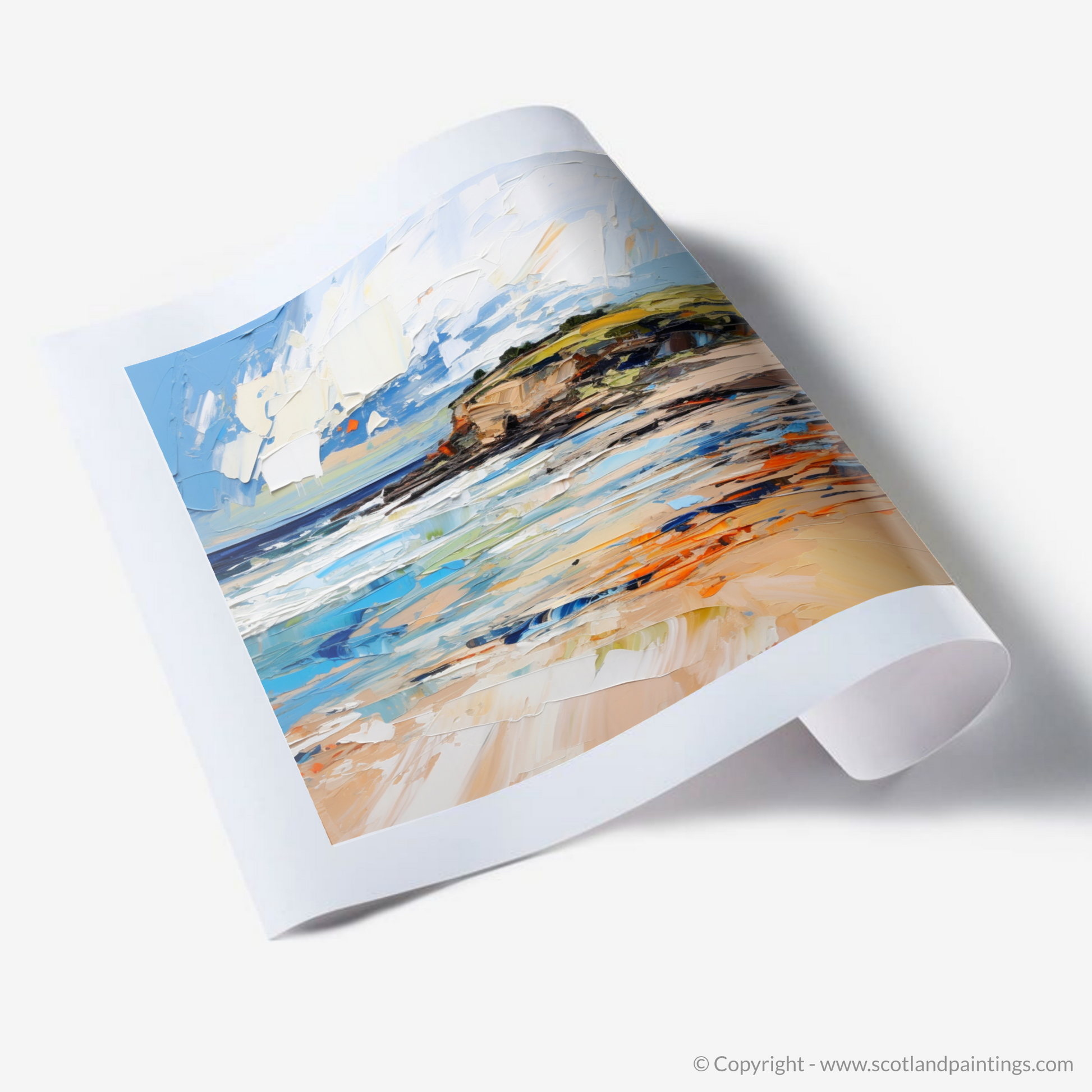 Art Print of West Sands, St Andrews