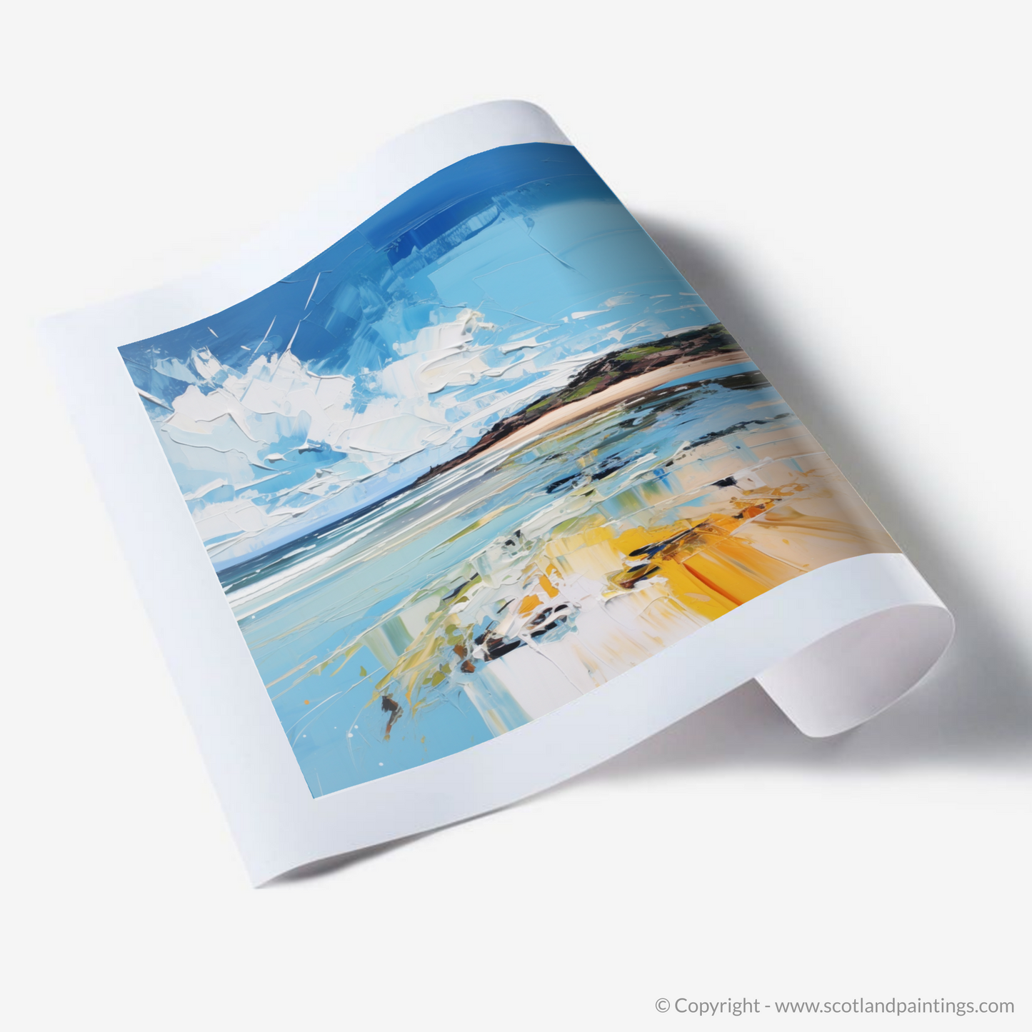 Art Print of West Sands, St Andrews