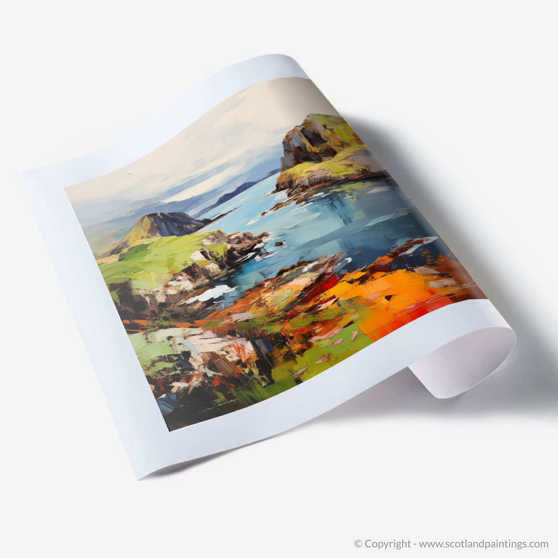 Art Print of Easdale Sound, Easdale, Argyll and Bute