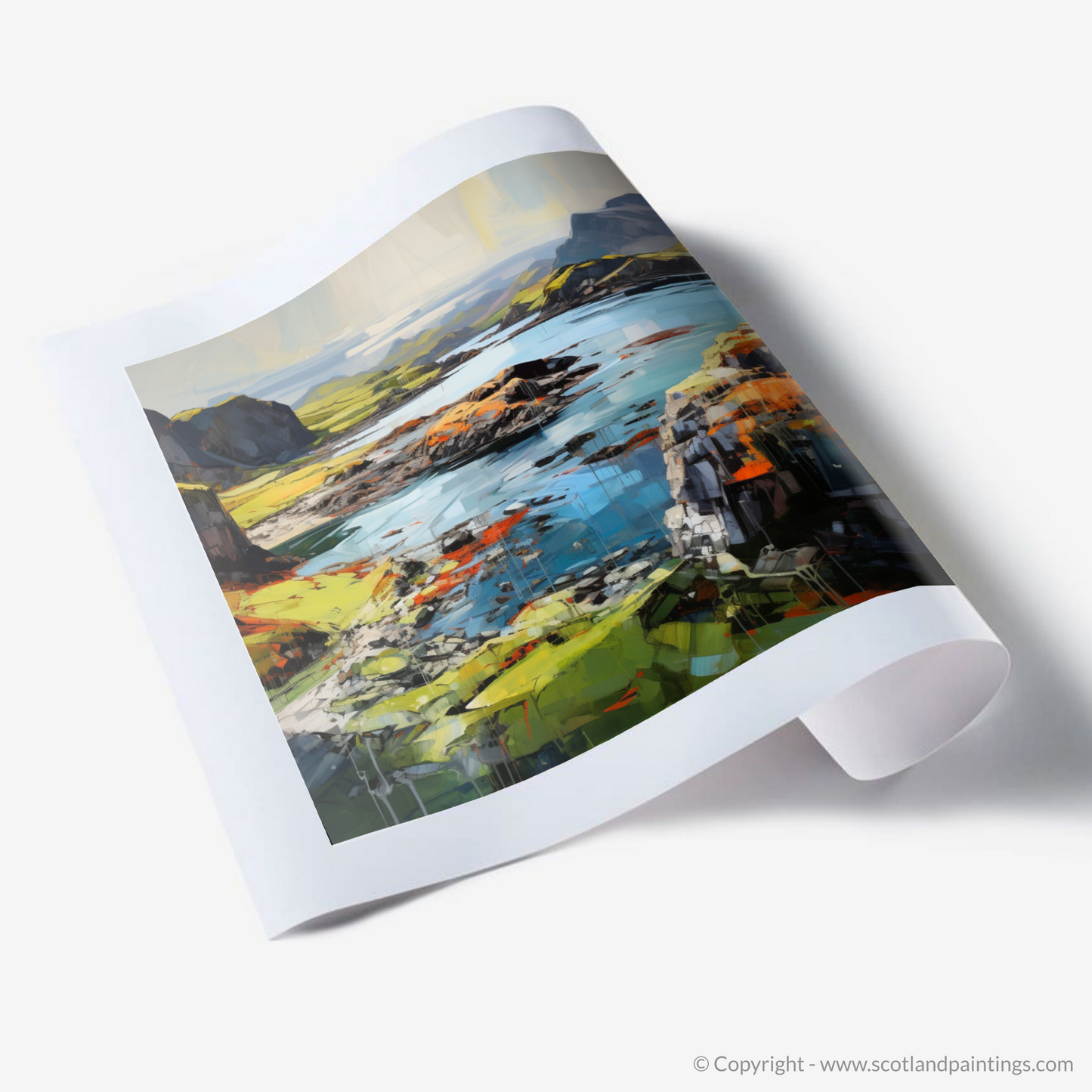 Art Print of Easdale Sound, Easdale, Argyll and Bute