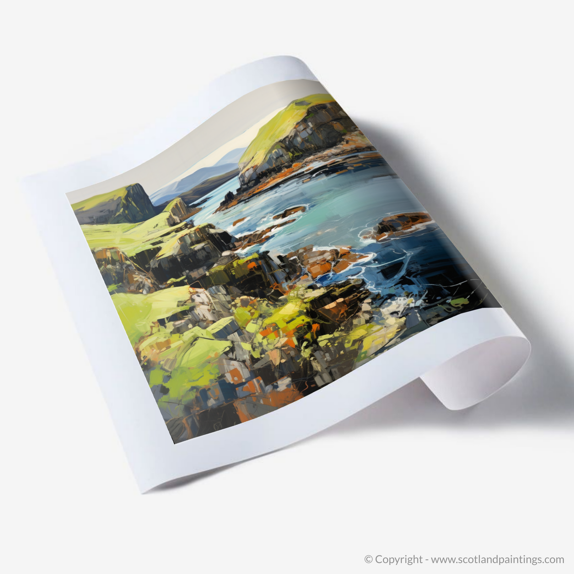 Art Print of Easdale Sound, Easdale, Argyll and Bute