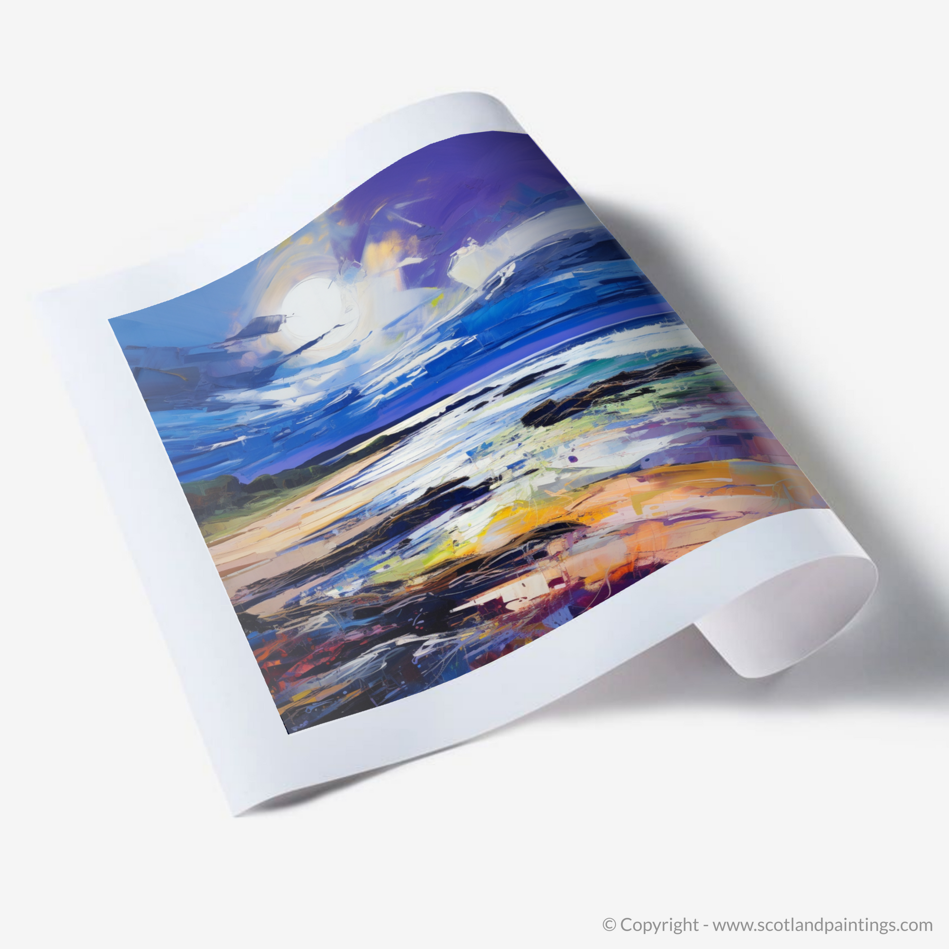 Art Print of Lunan Bay, Angus