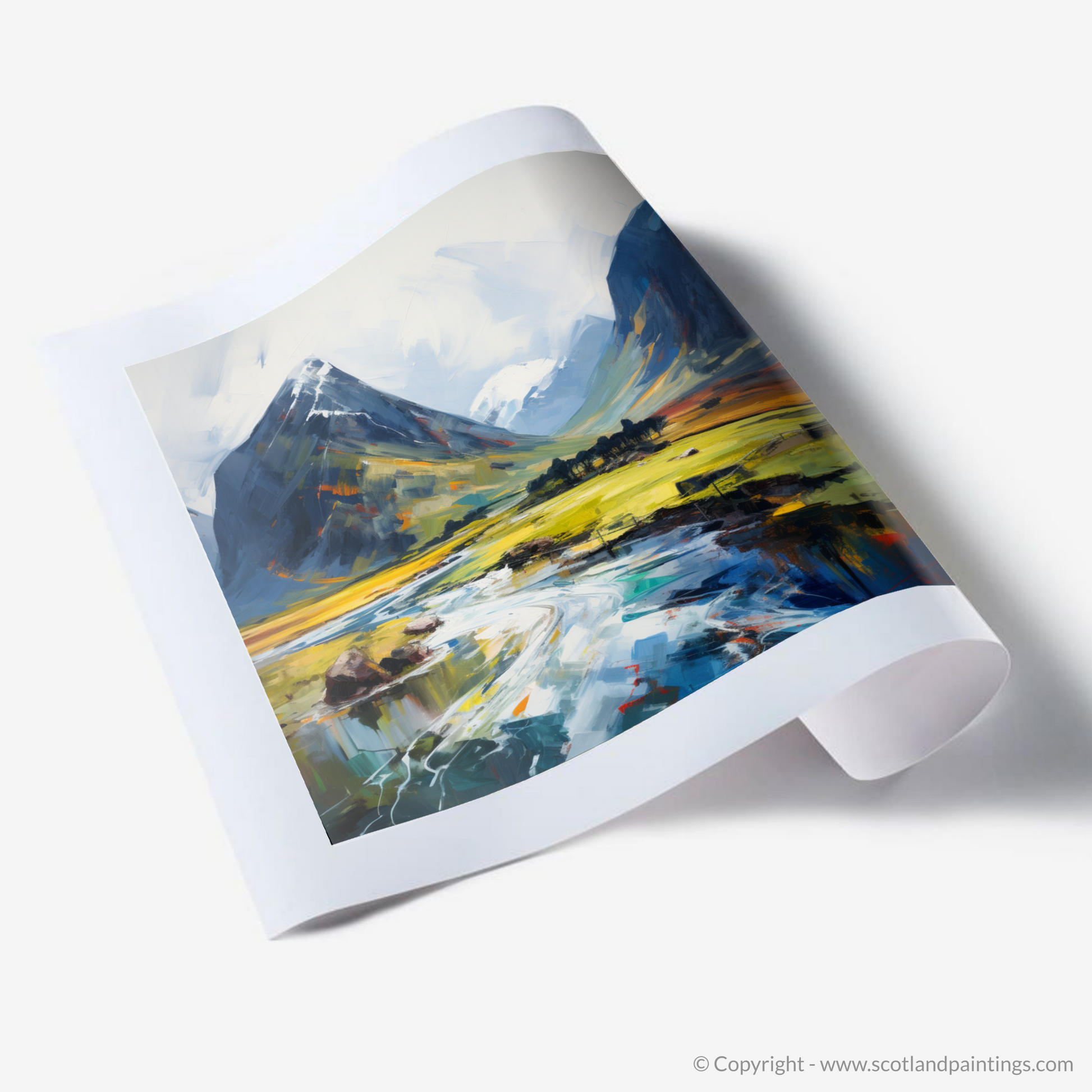 Art Print of Glencoe, Argyll and Bute