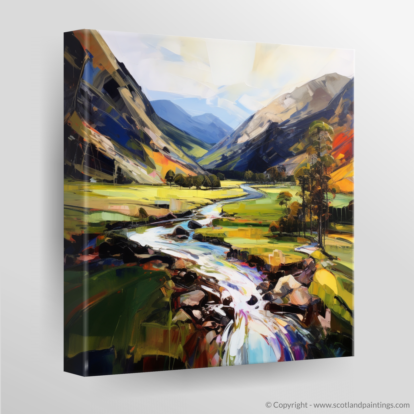 Canvas Print of Glen Nevis, Highlands