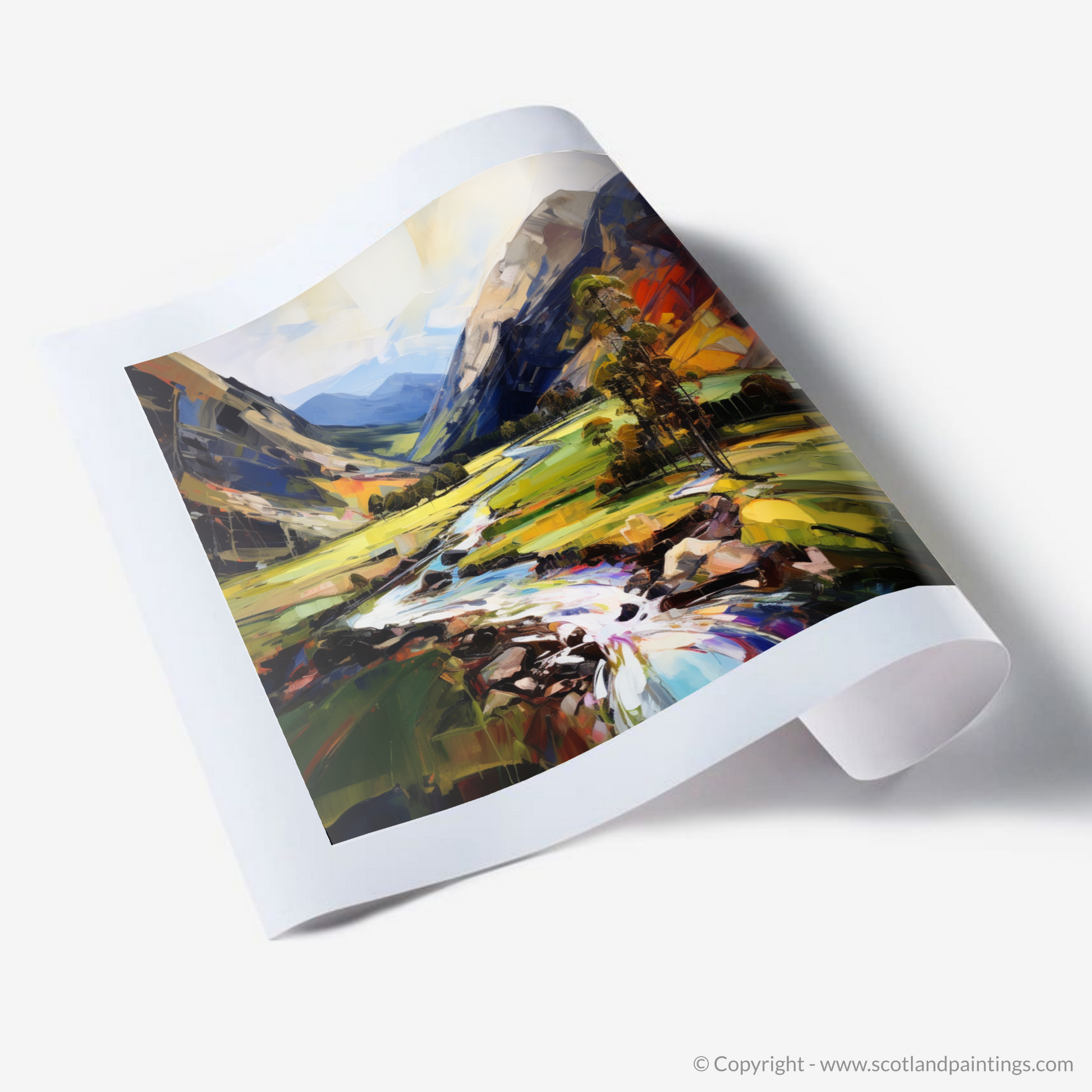 Art Print of Glen Nevis, Highlands