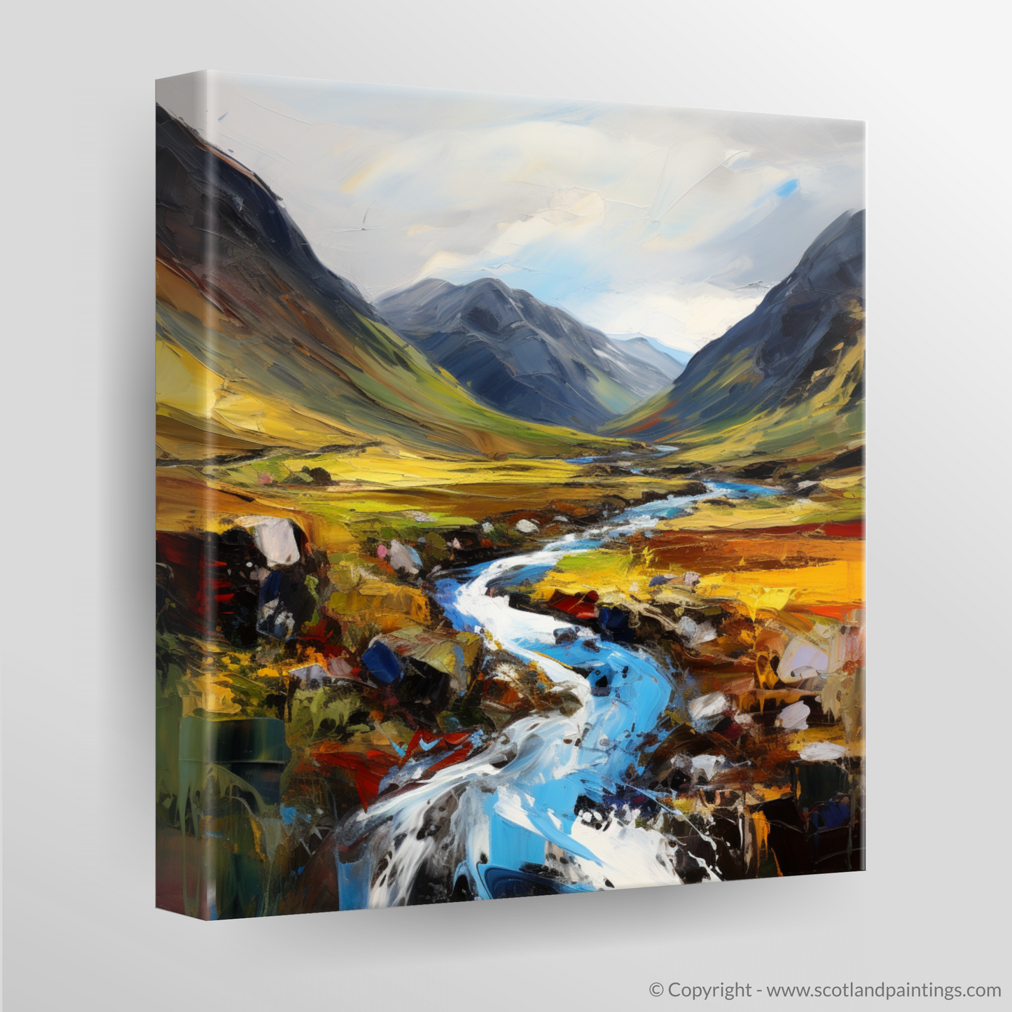 Canvas Print of Glen Nevis, Highlands