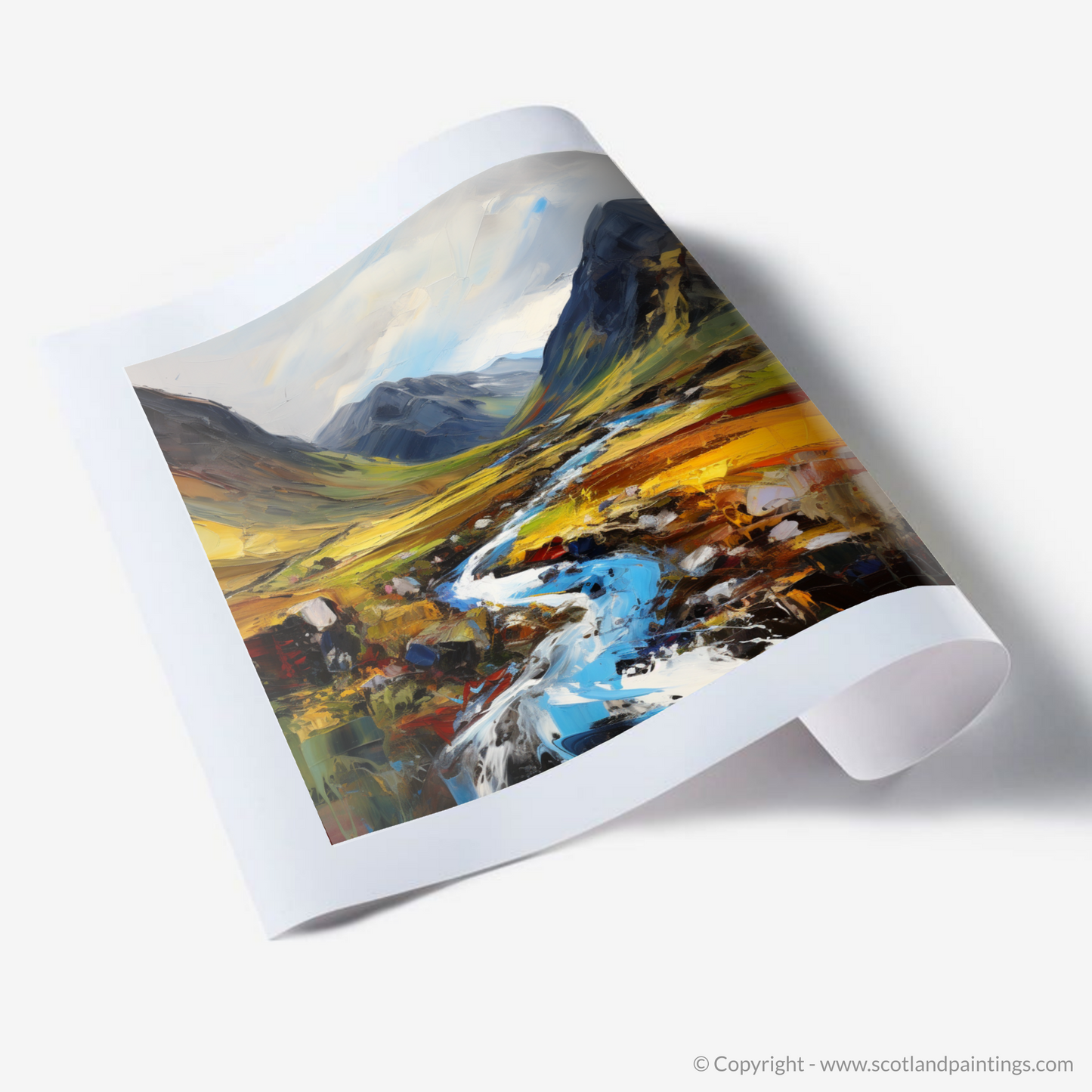 Art Print of Glen Nevis, Highlands