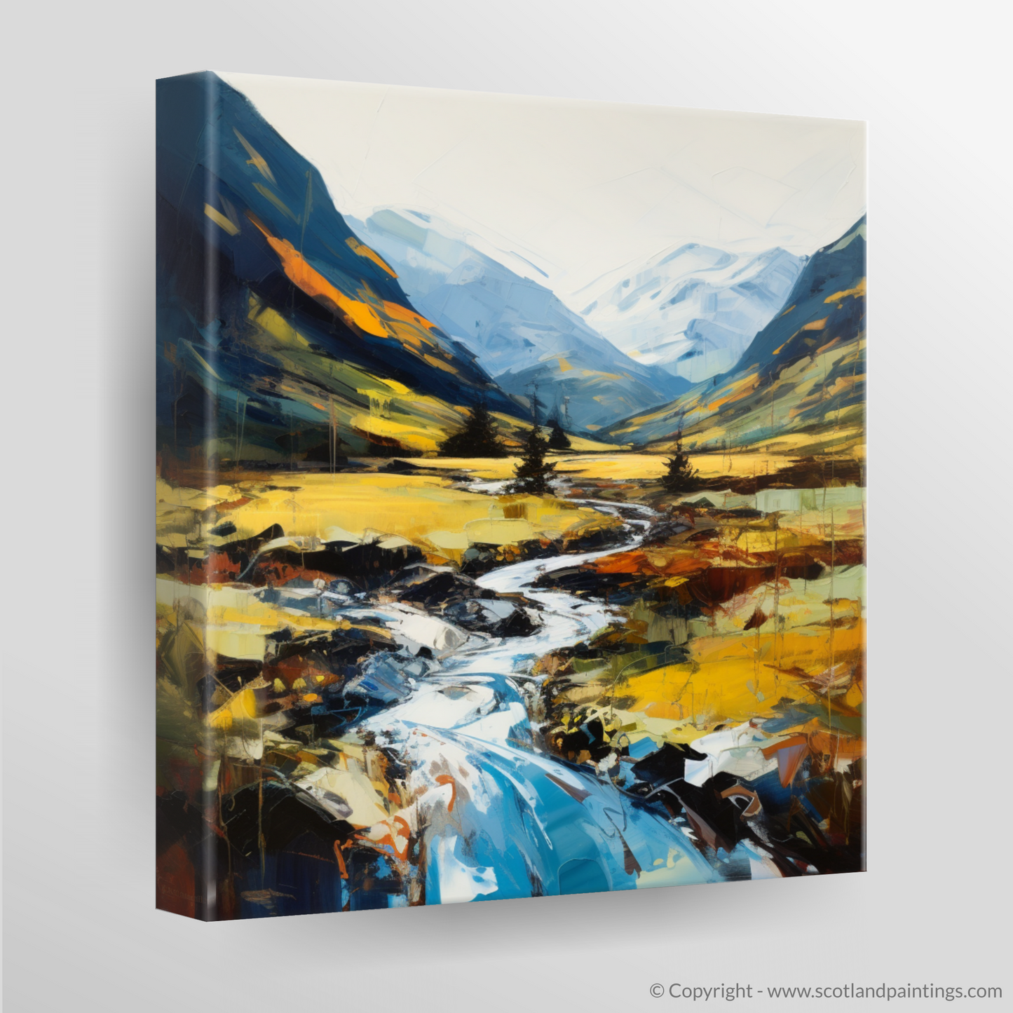 Canvas Print of Glen Nevis, Highlands