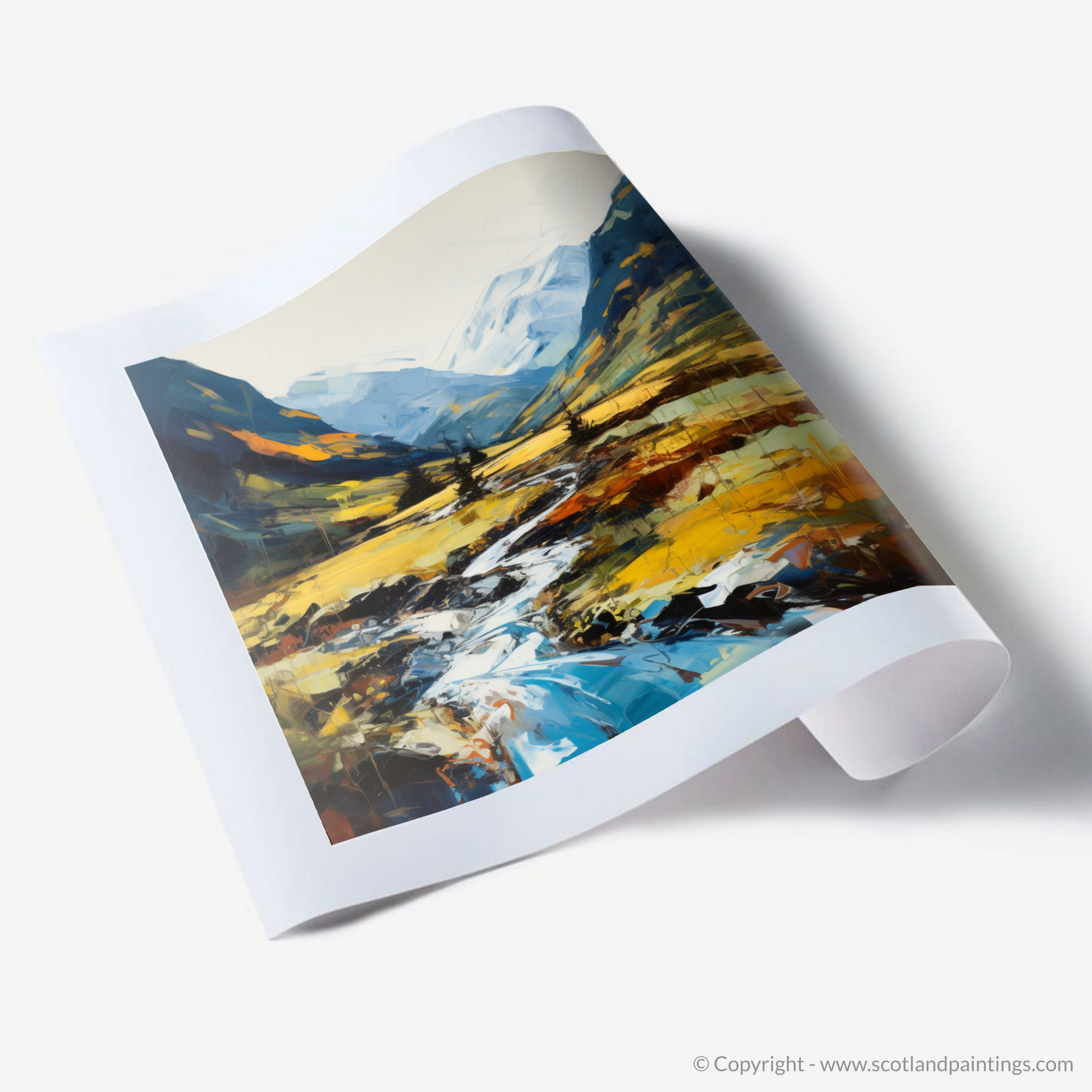 Art Print of Glen Nevis, Highlands