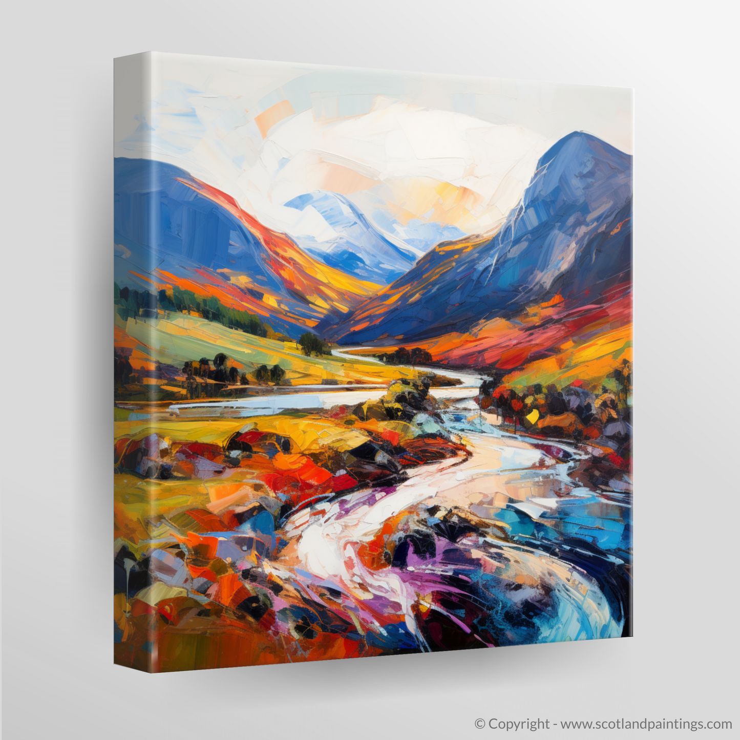 Canvas Print of Glen Nevis, Highlands