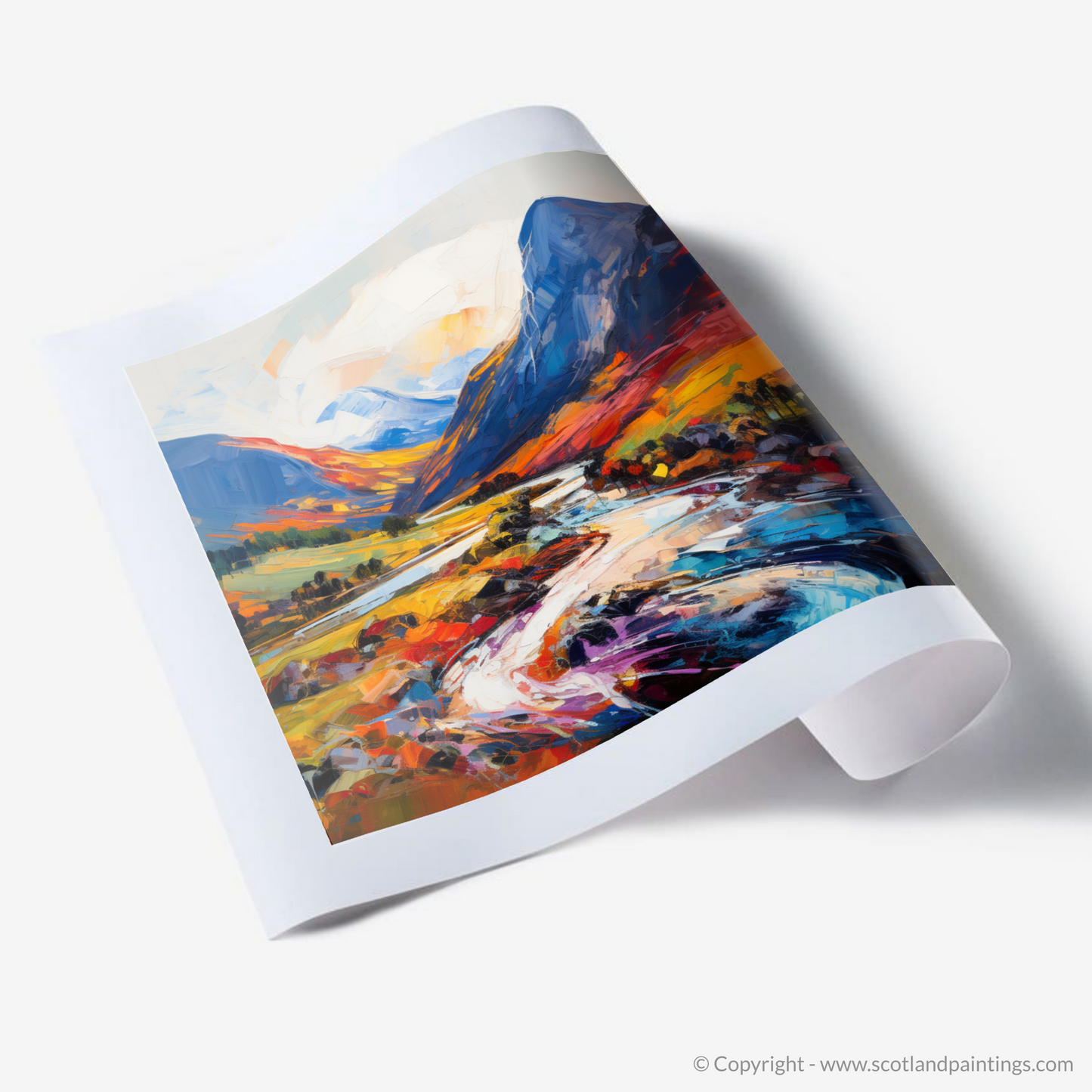 Art Print of Glen Nevis, Highlands