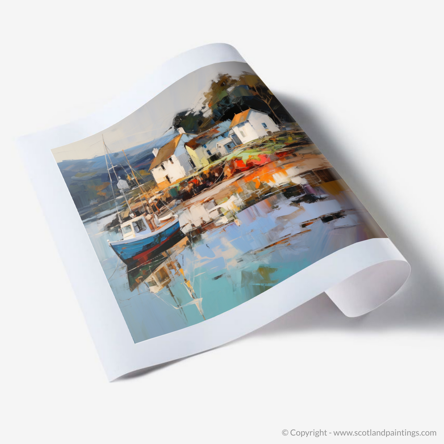 Art Print of Tayvallich Harbour, Argyll