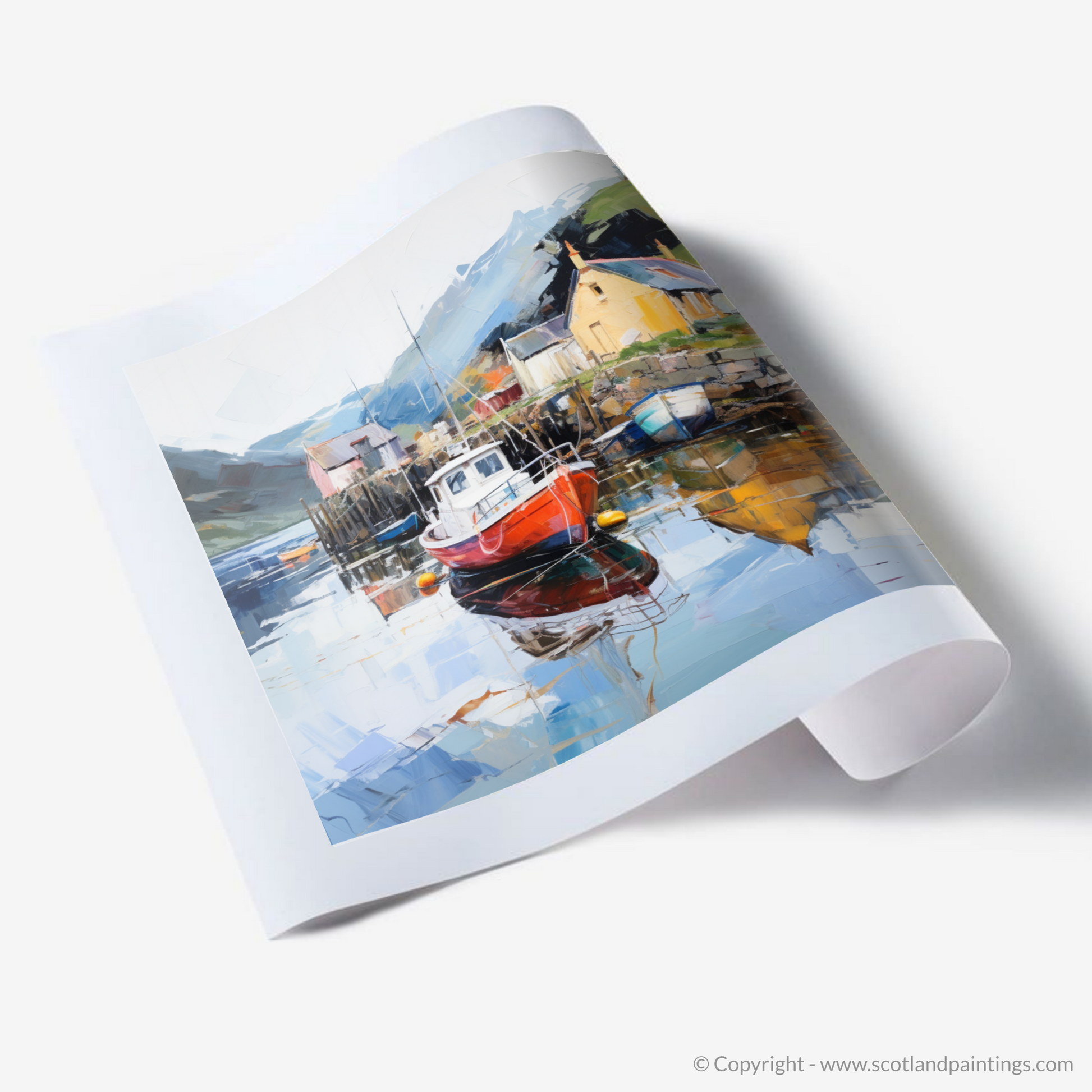 Art Print of Tayvallich Harbour, Argyll