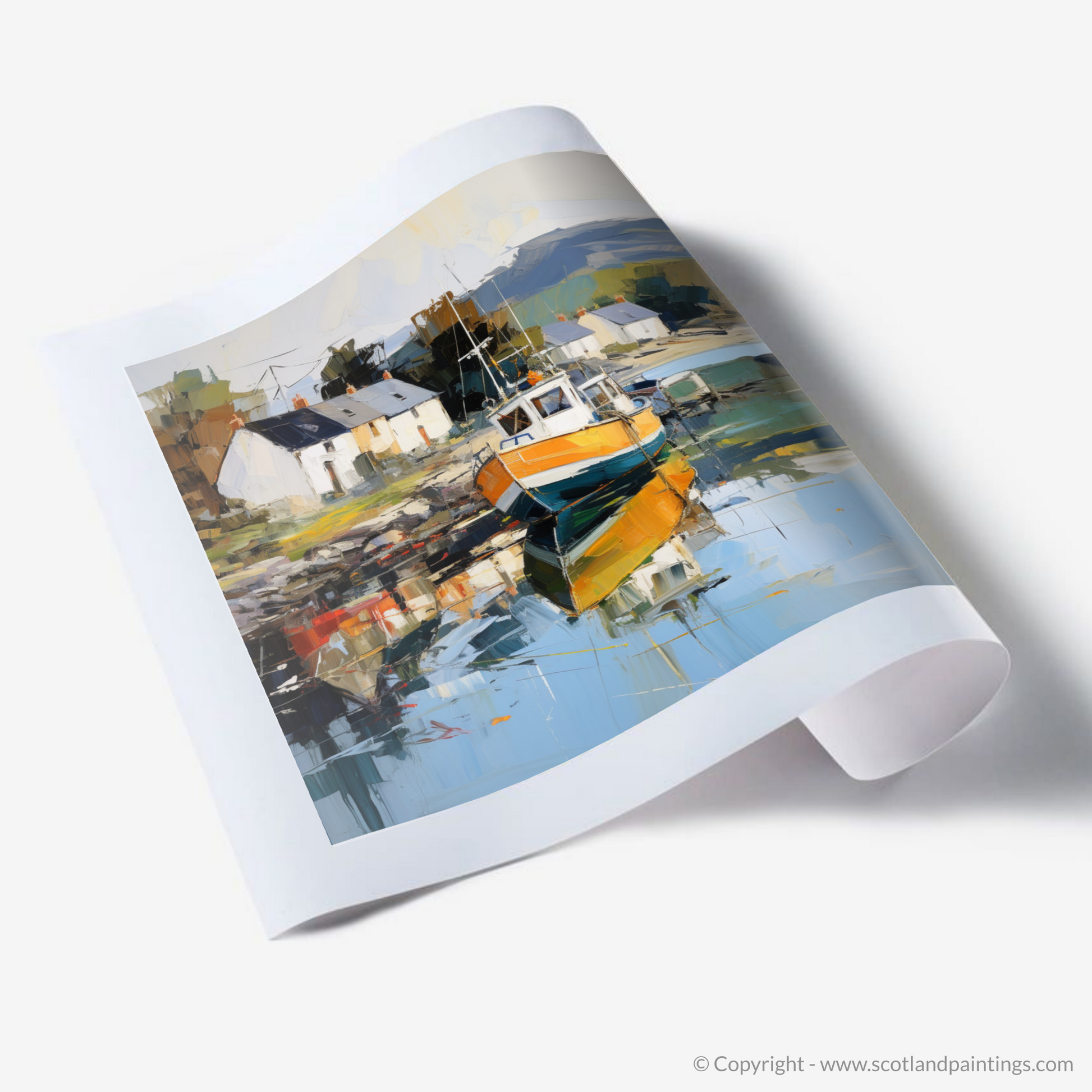 Art Print of Tayvallich Harbour, Argyll