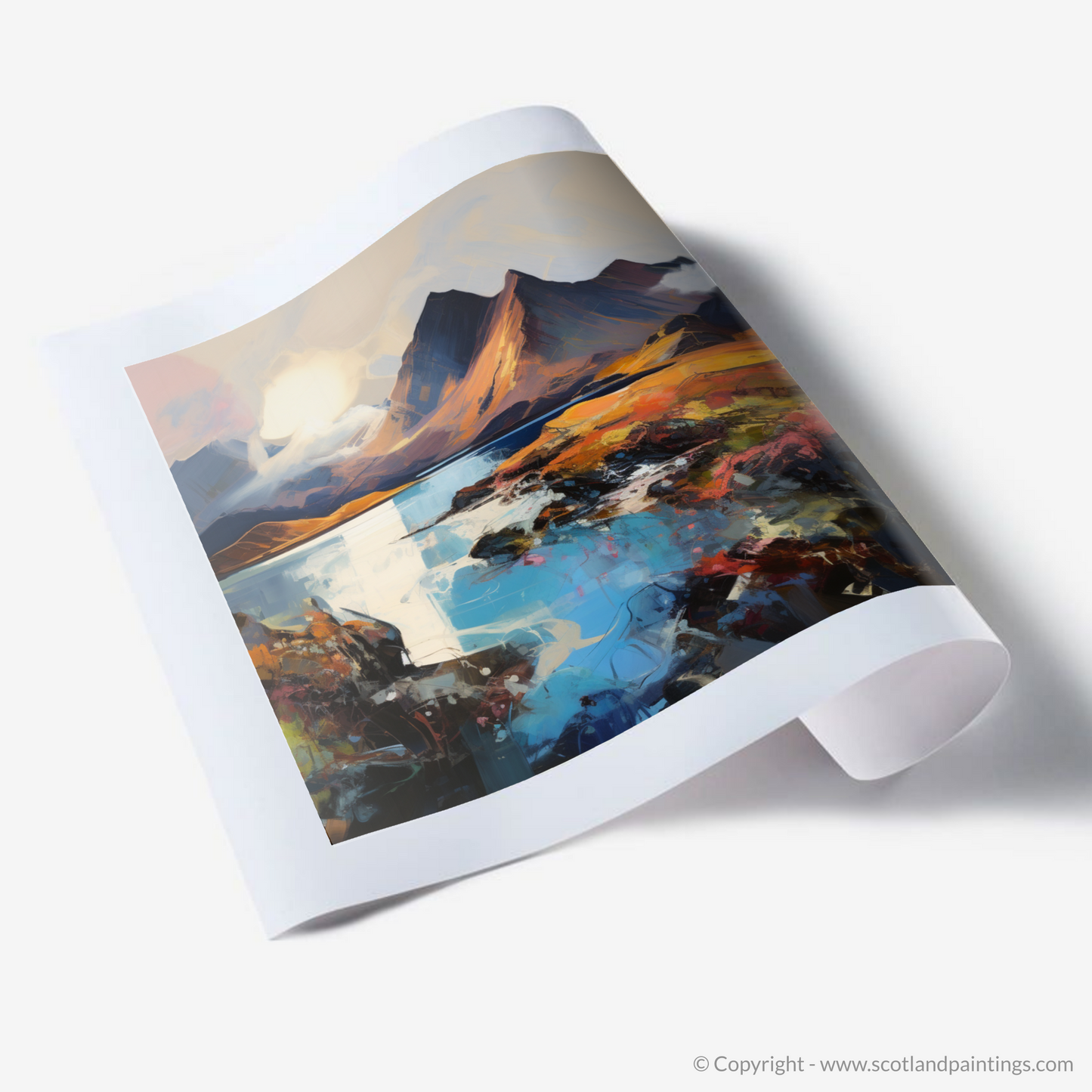 Art Print of The Cuillin, Isle of Skye