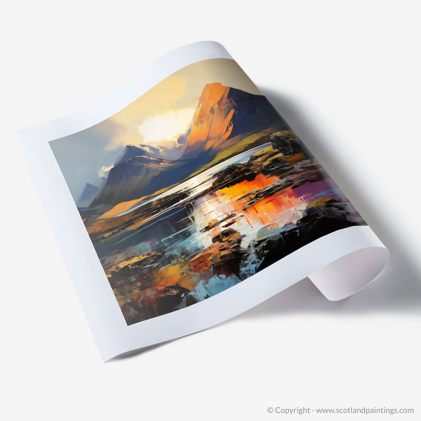 Art Print of The Cuillin, Isle of Skye