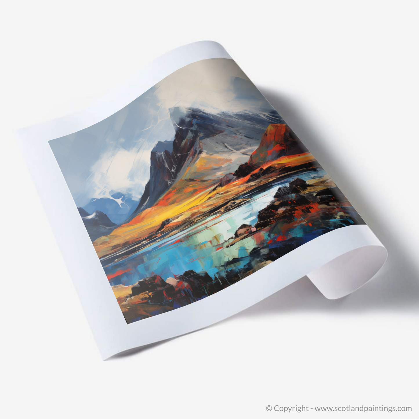 Art Print of The Cuillin, Isle of Skye