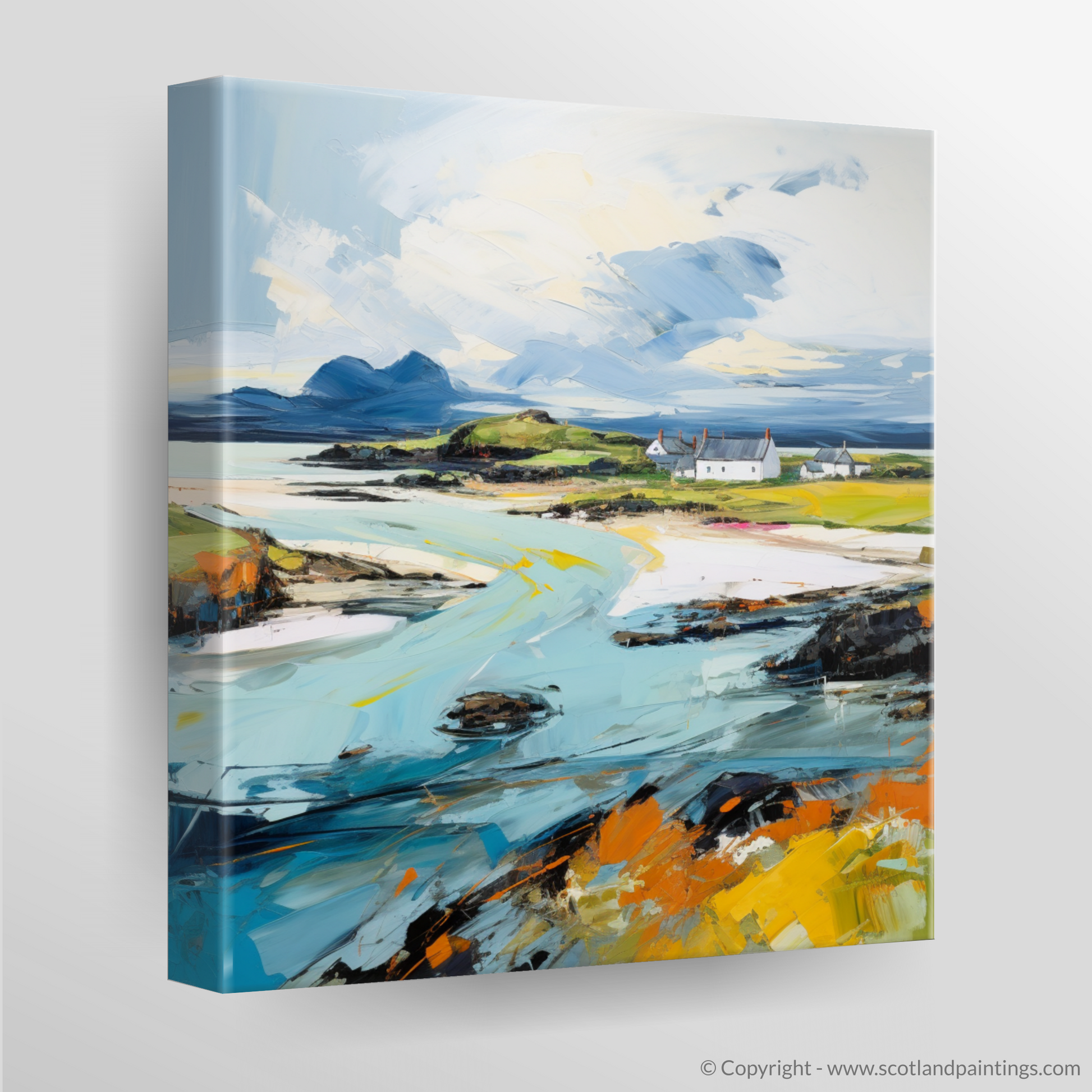 Canvas Print of Isle of Tiree, Inner Hebrides