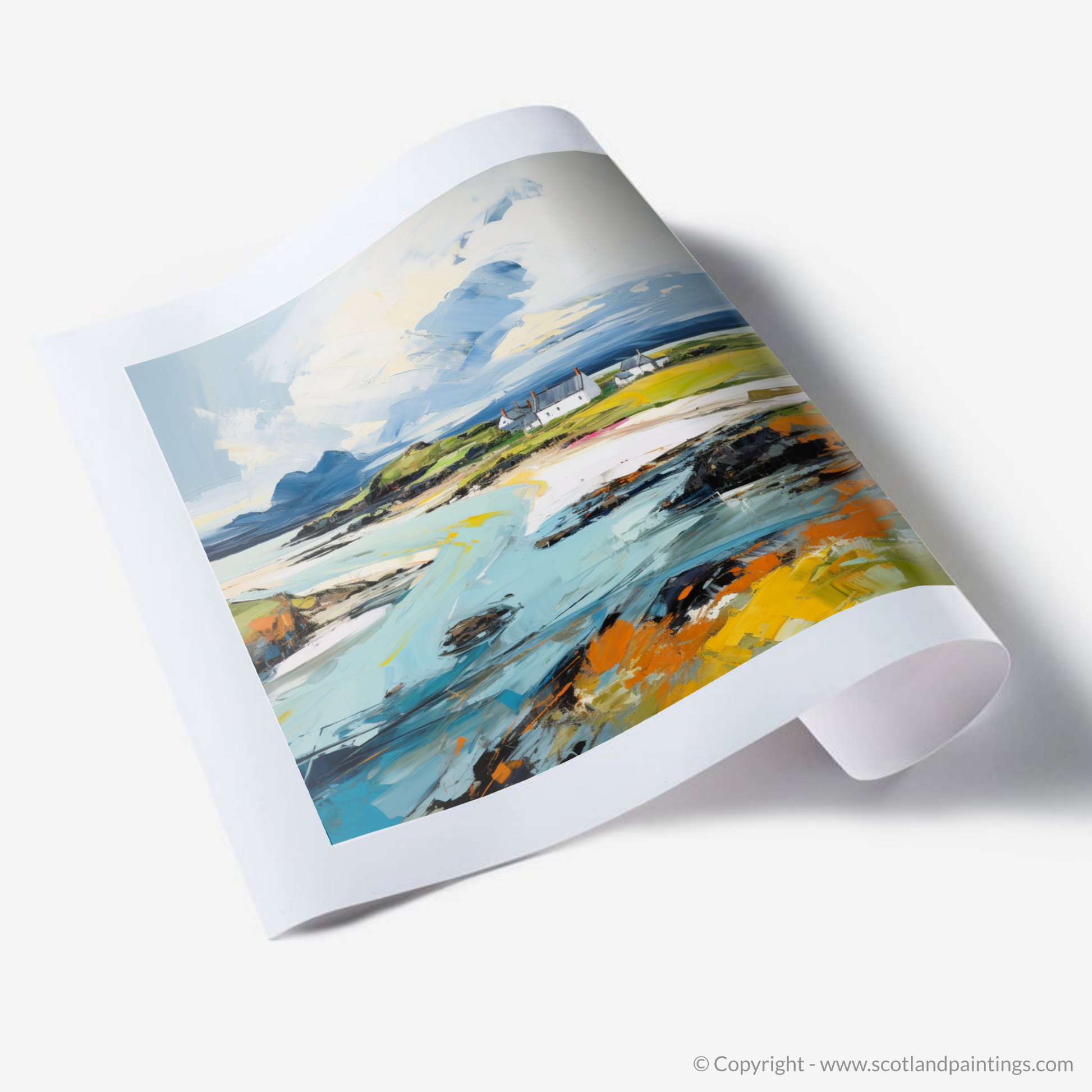 Art Print of Isle of Tiree, Inner Hebrides