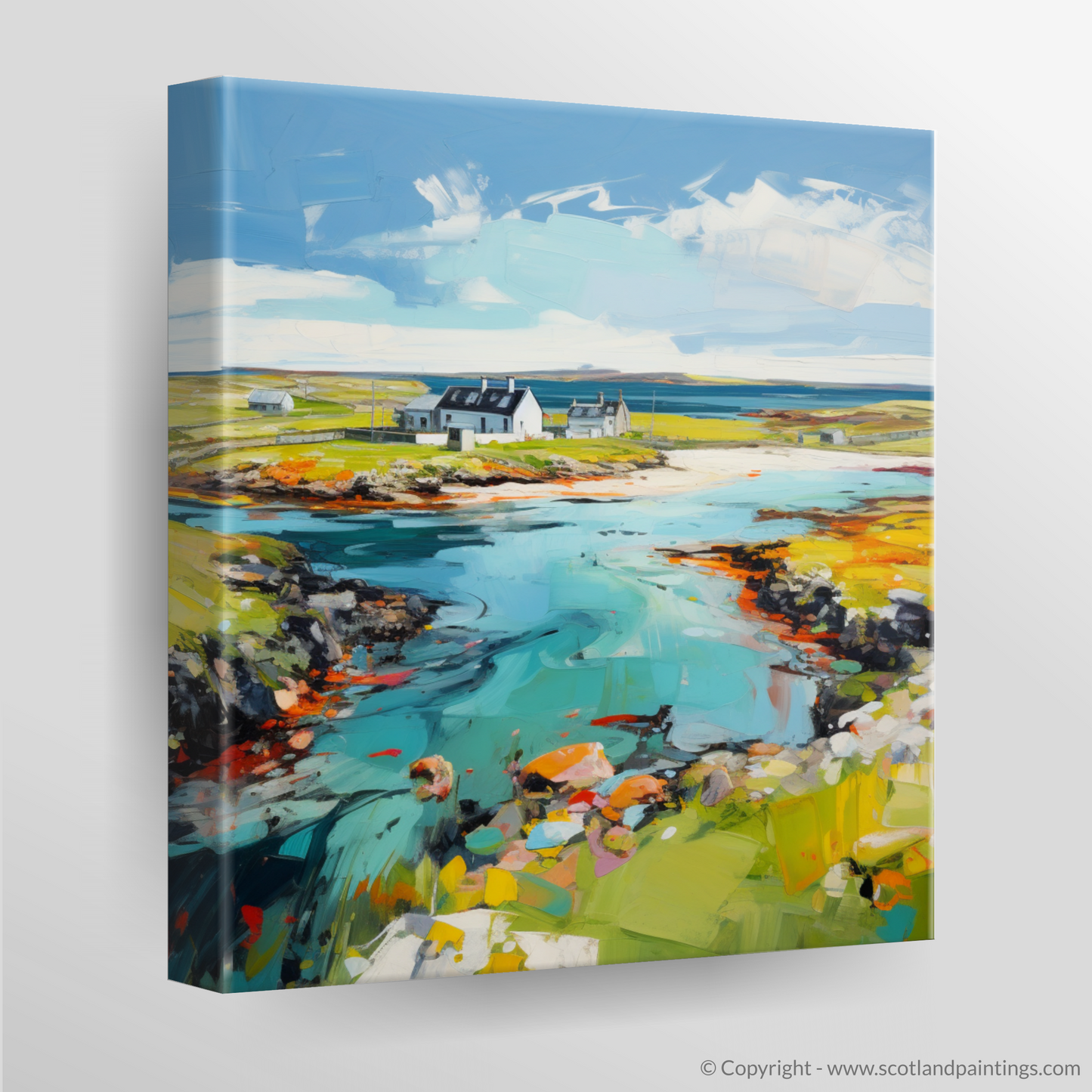 Canvas Print of Isle of Tiree, Inner Hebrides