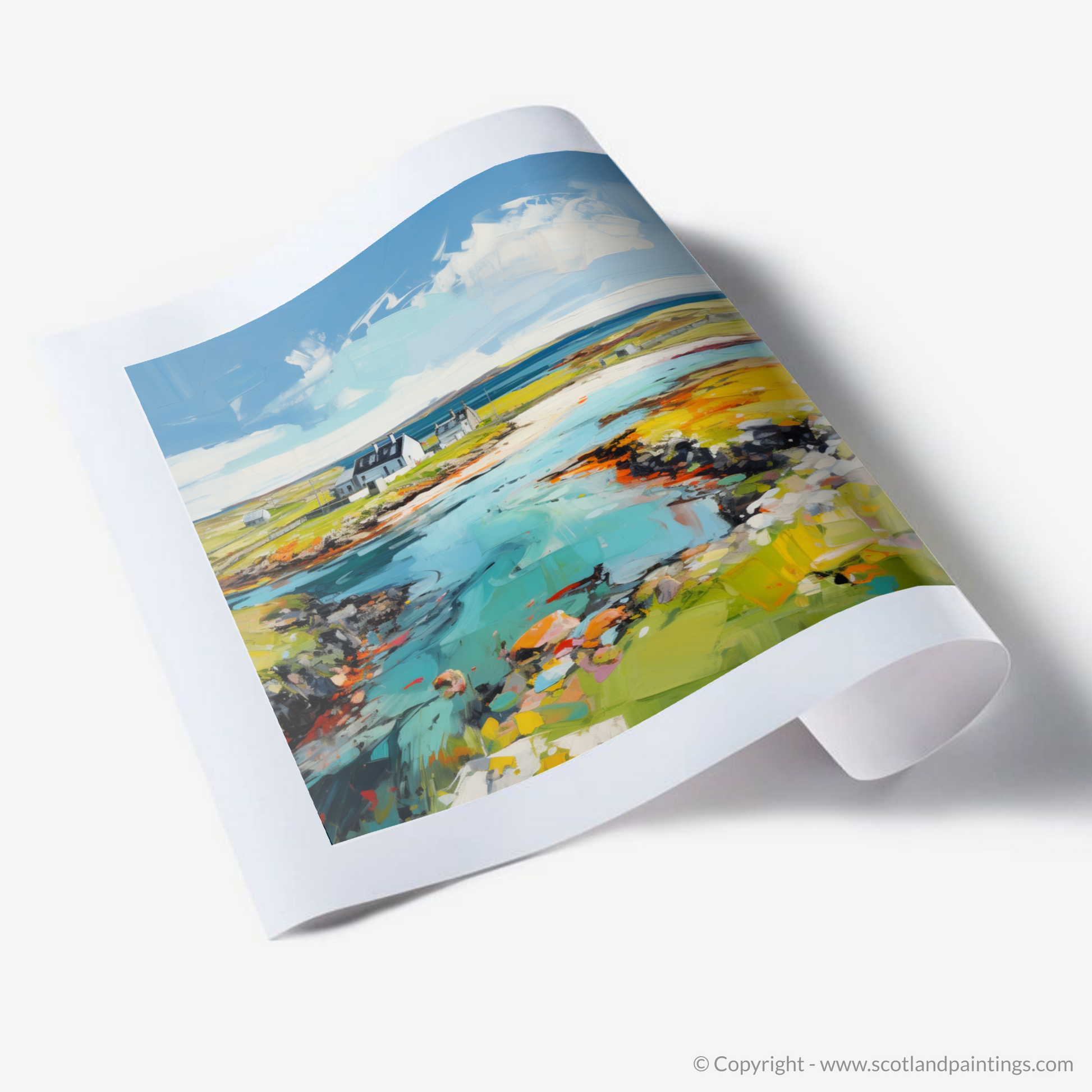 Art Print of Isle of Tiree, Inner Hebrides