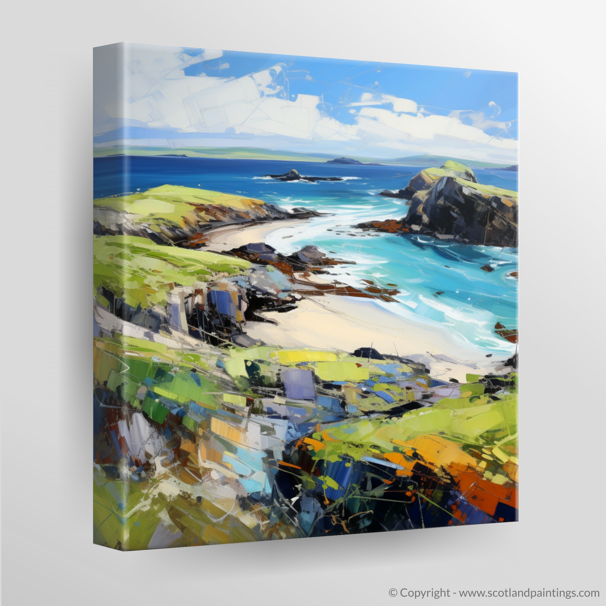 Canvas Print of Kiloran Bay, Isle of Colonsay